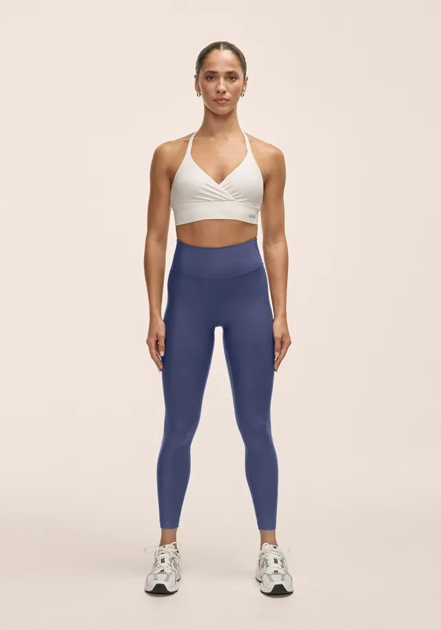 Casall Graphic High Waist Tights leggings blu shaping