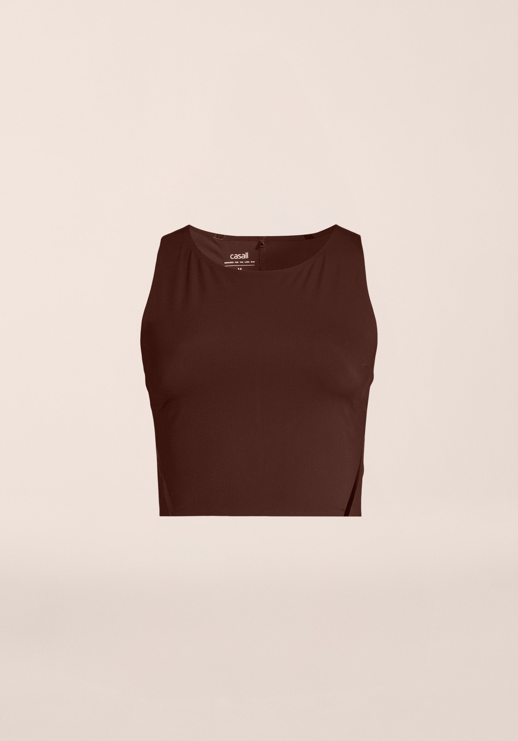 Casall Sculpture Top top Dark Brown modellante