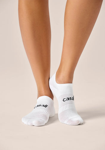 Casall Training Sock calzini bianchi 2 paia traspiranti