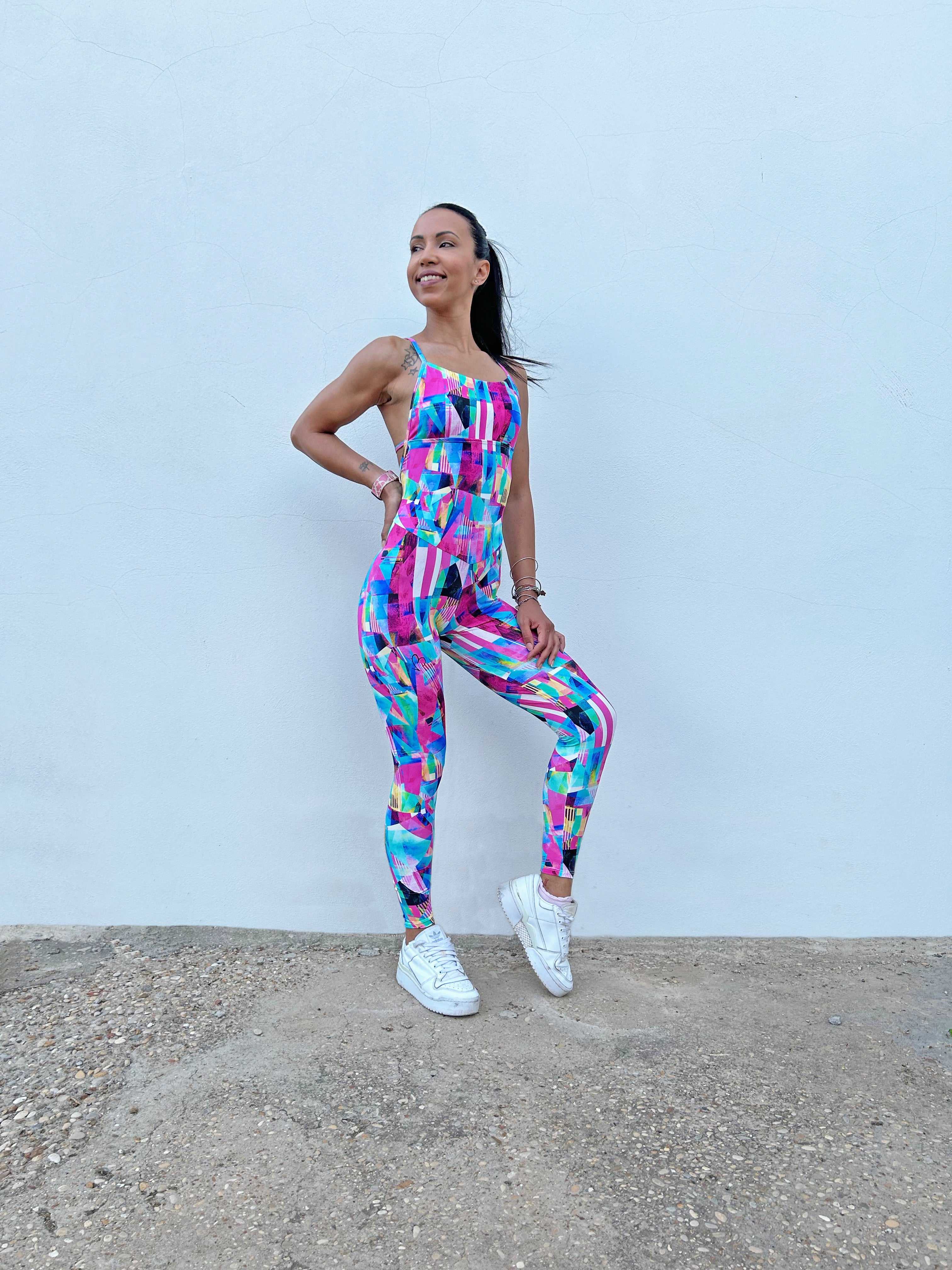 VB Paint tuta sportiva push up traspirante
