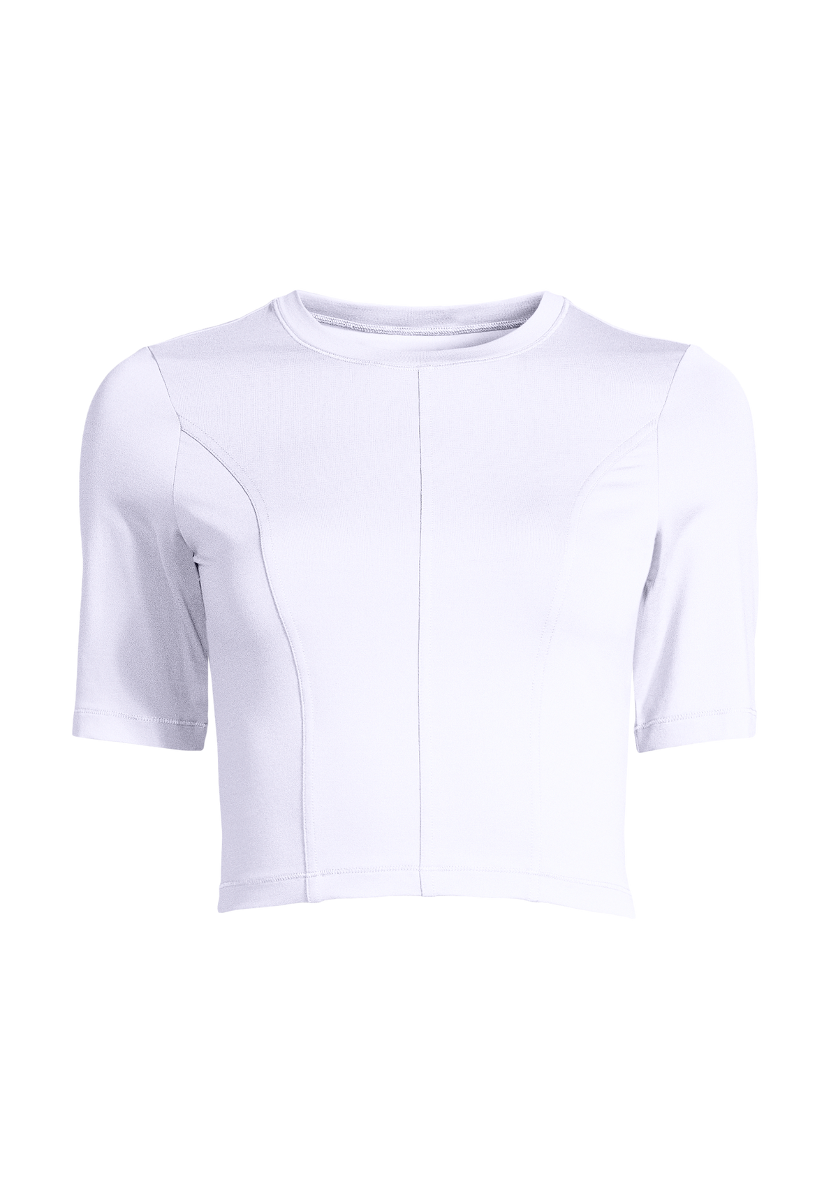 Casall Corset Crop Tee t-shirt training bianca traspirante