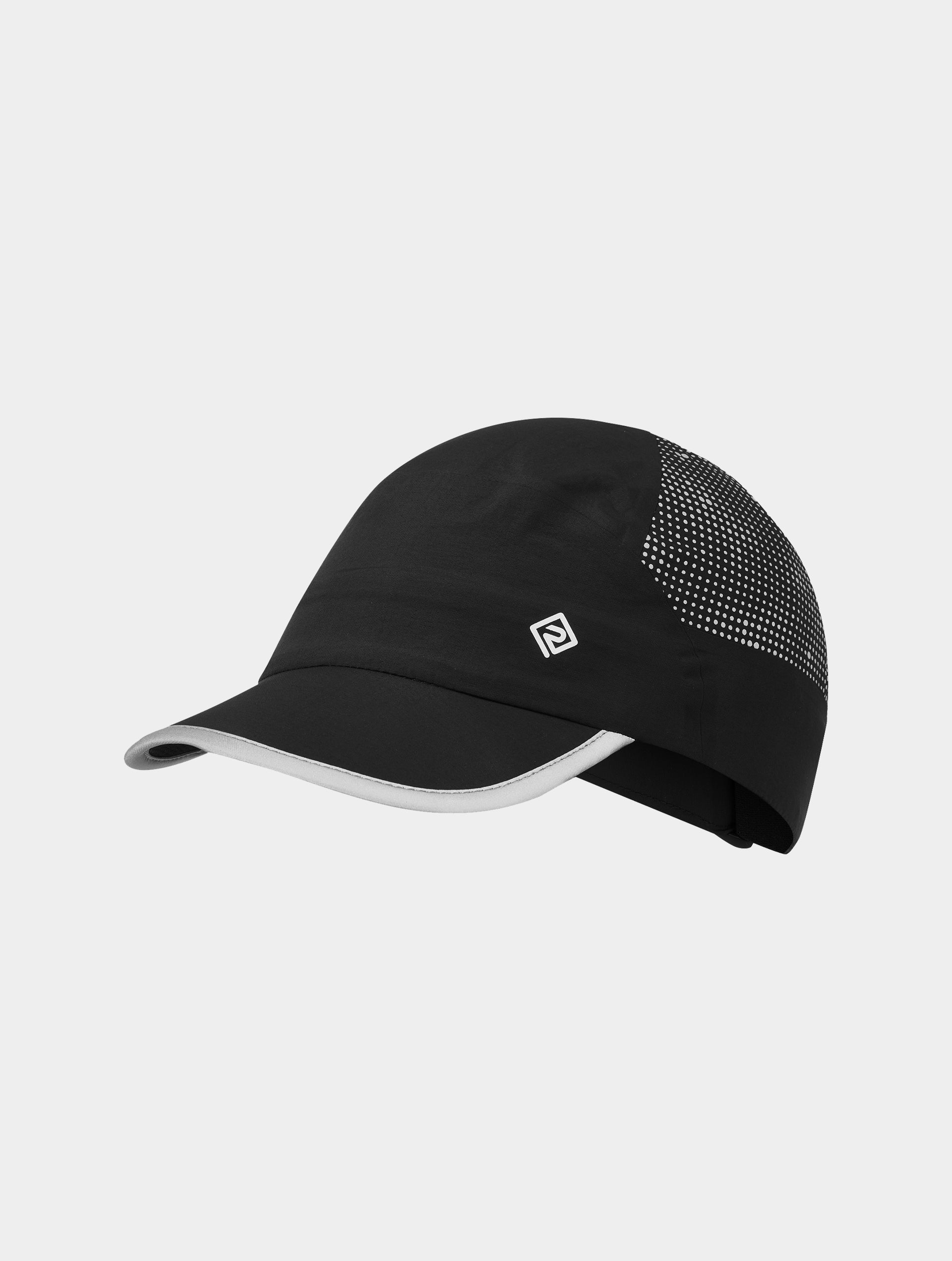 Ronhill Reflect cappellino running nero riflettente