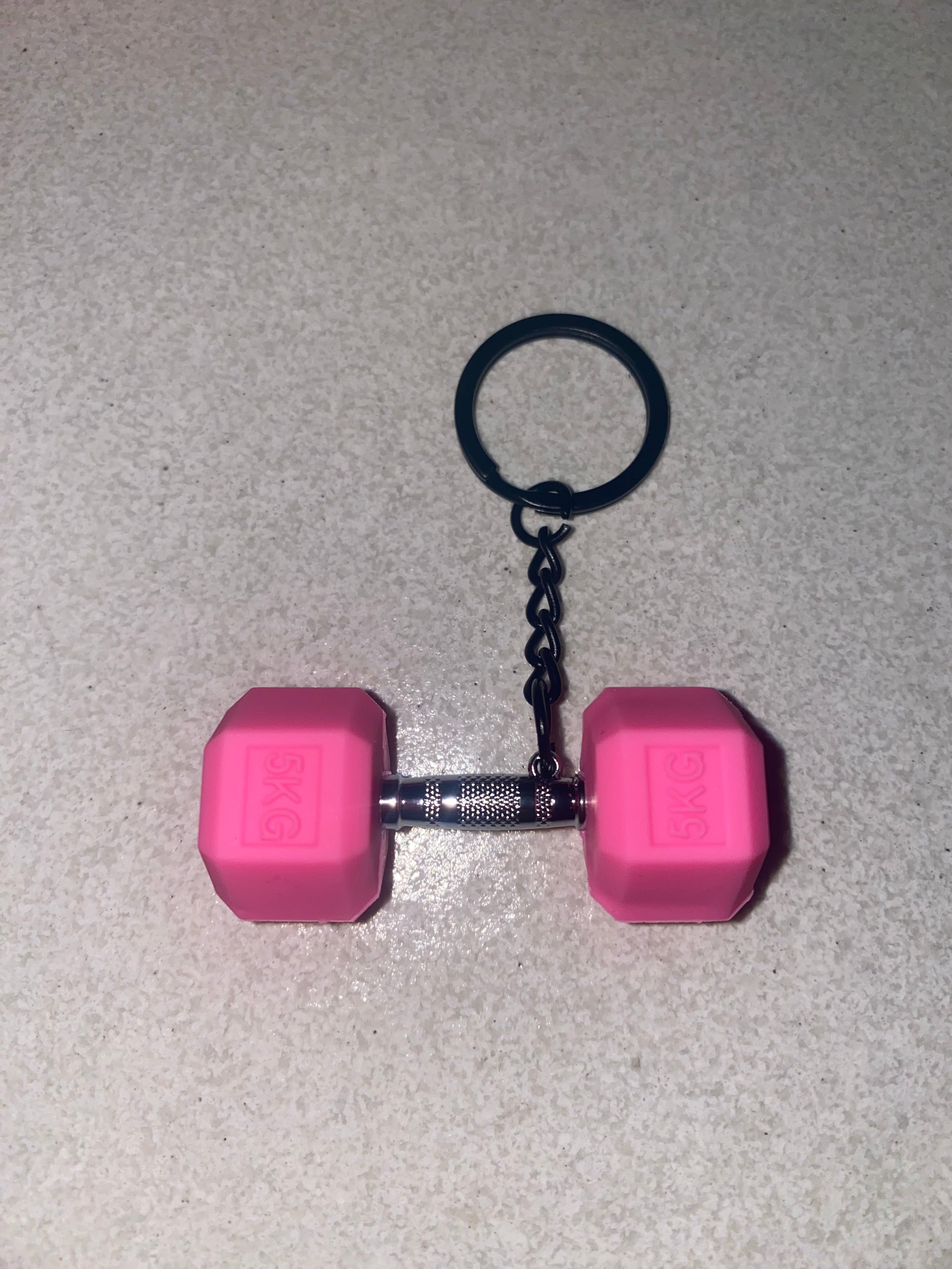 VB Manubrio portachiavi silicone rosa scuro