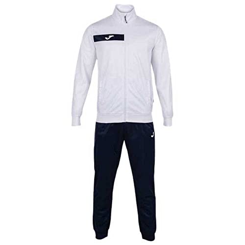Joma Columbus Tuta Uomo Bianco Marino M Traspirante