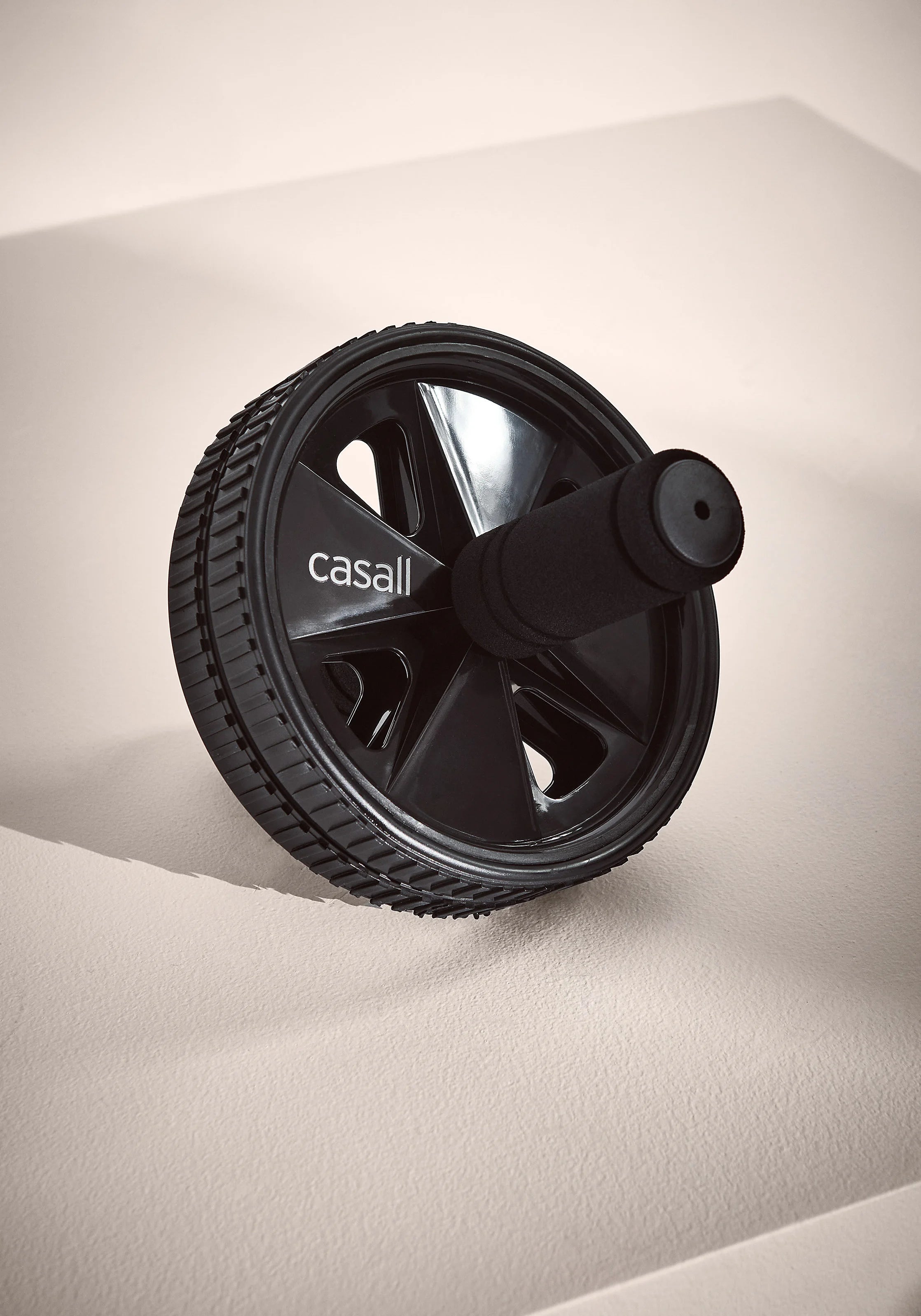 Casall AB Roller ruota addominali nera con ginocchiere