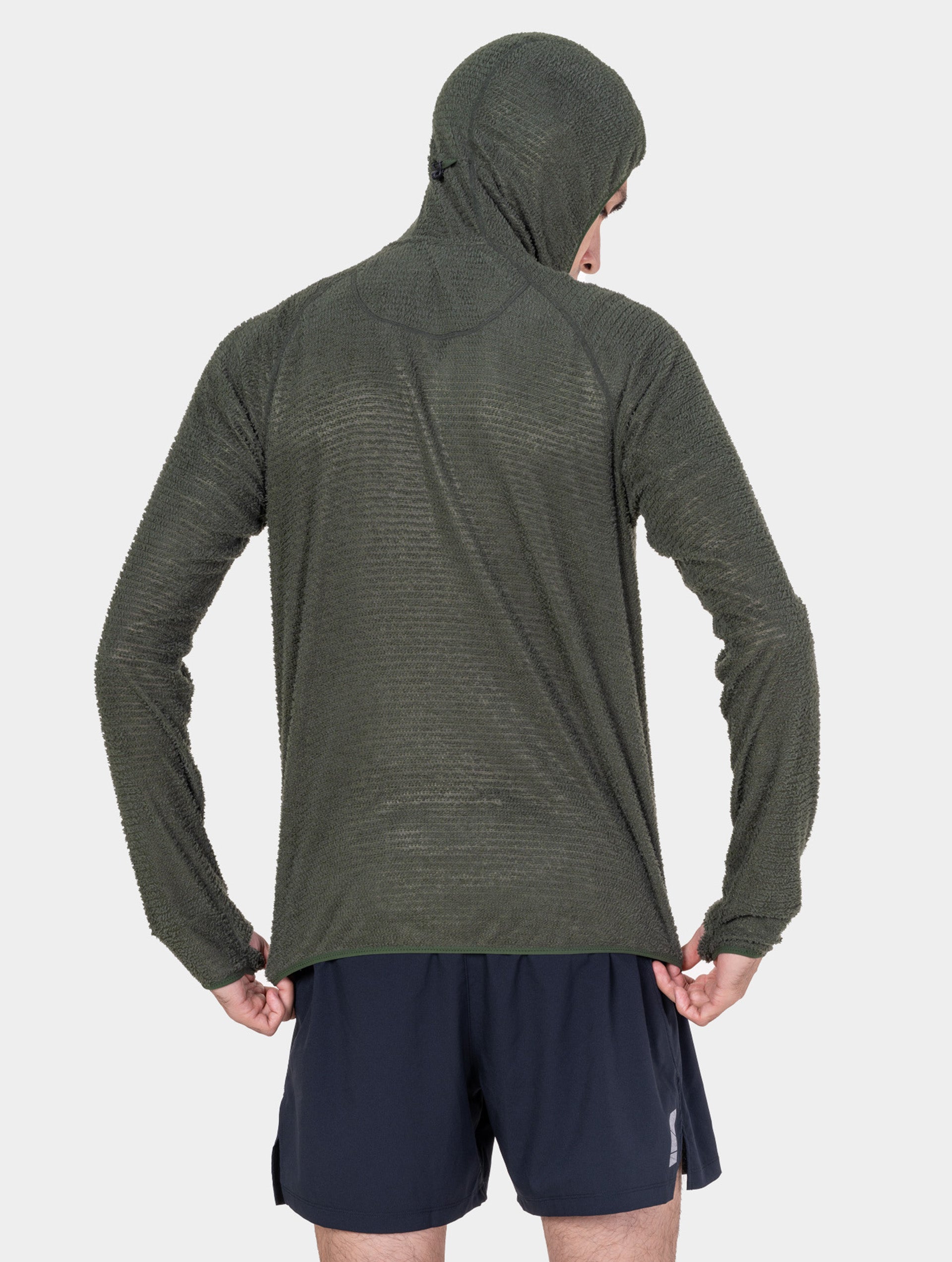 Ronhill Tech Winter Primaloft felpa running Kelp/Zest termica