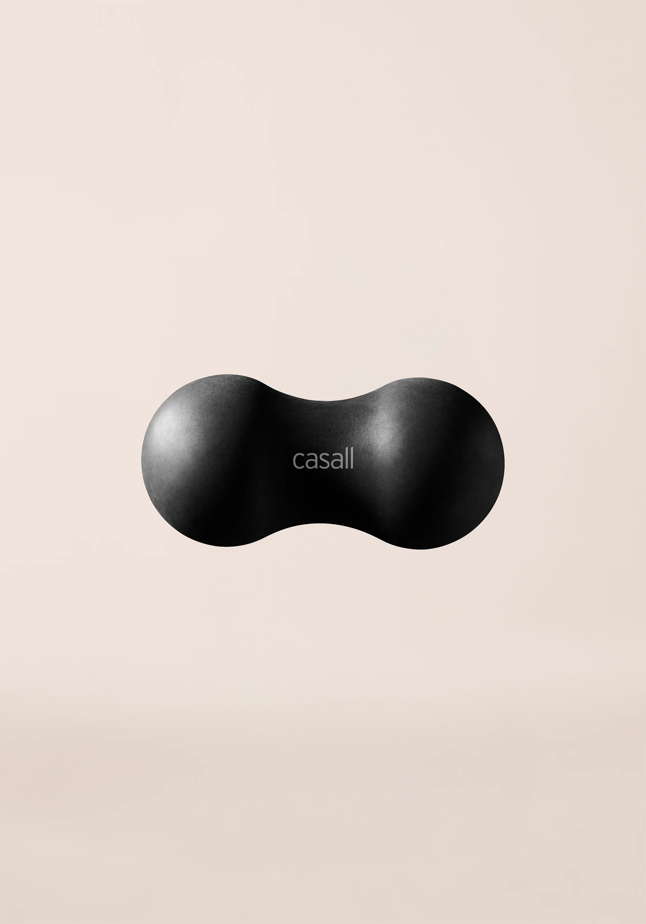 Casall Peanut Ball palla massaggio schiena nera trigger point