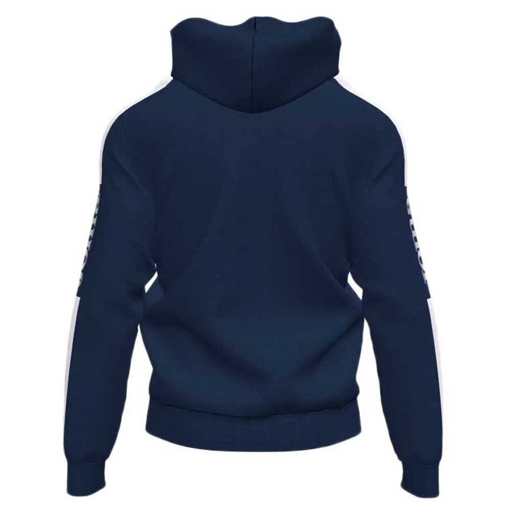 Joma Comfort II felpa cappuccio uomo bianca in cotone
