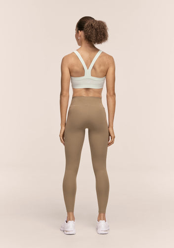 Casall Essential leggings Light Khaki con tasca