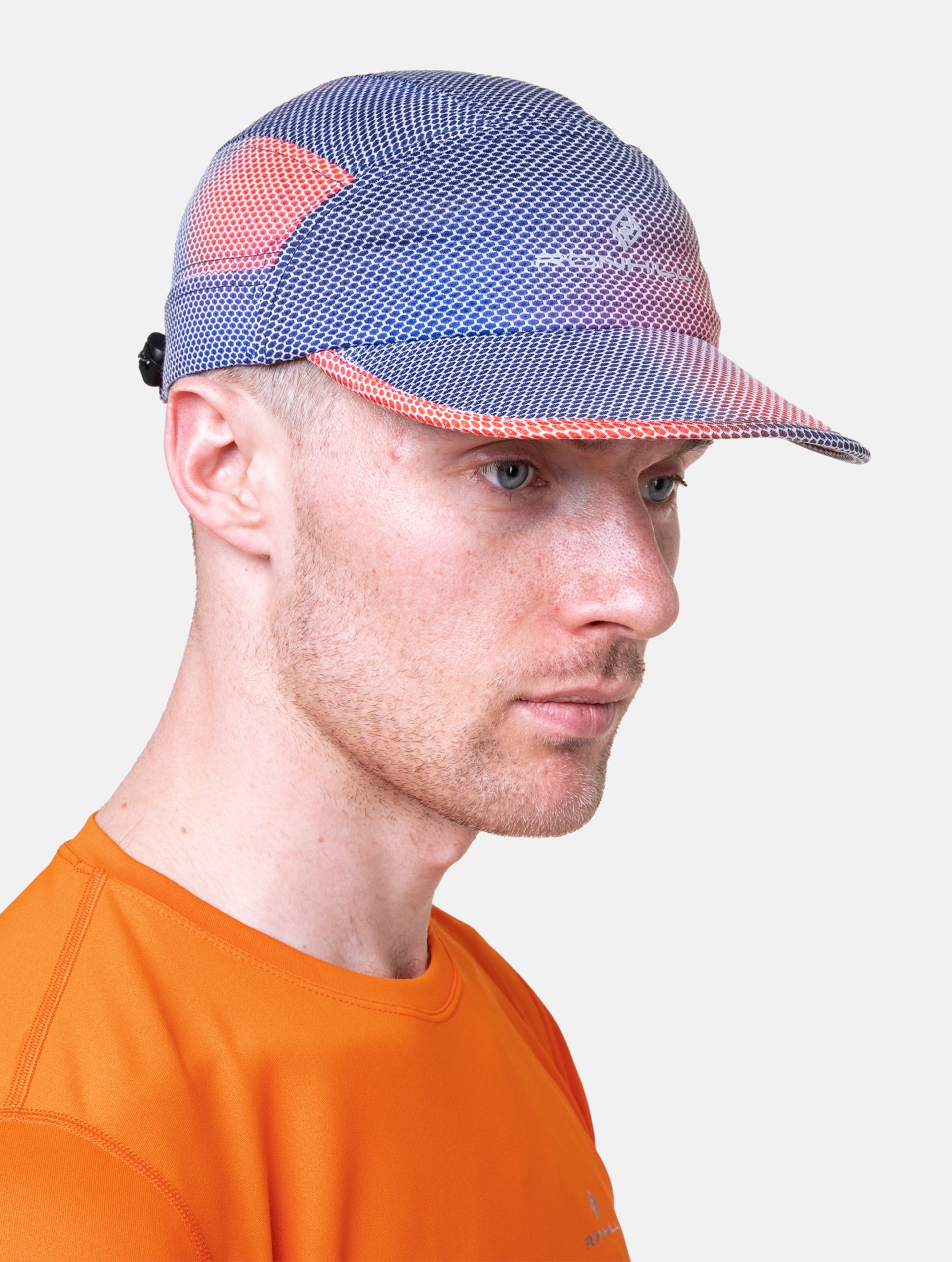Ronhill Golden Hour cappellino running rosso traspirante