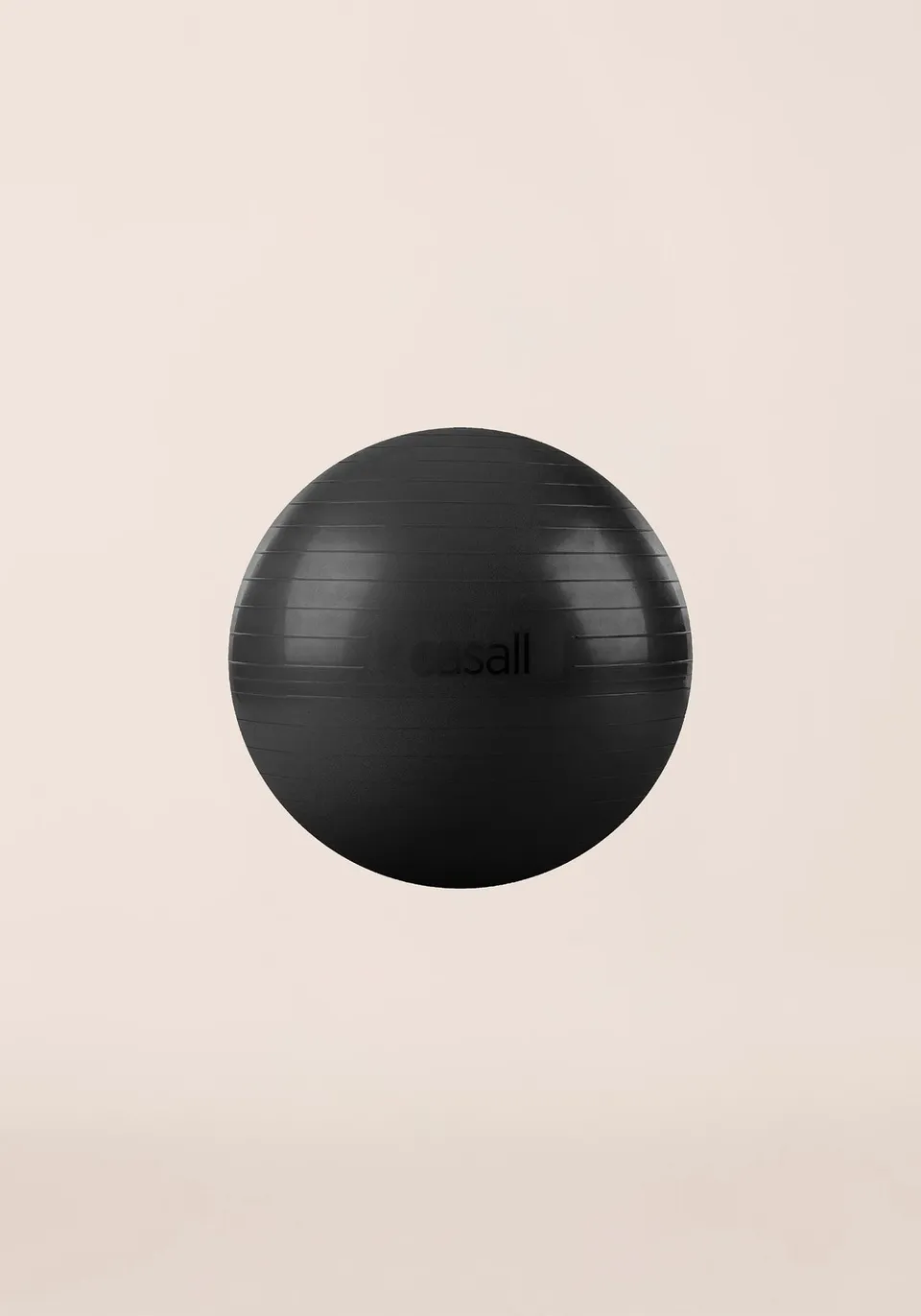 Casall Exercise Ball palla fitness 60-65 cm nera anti-burst