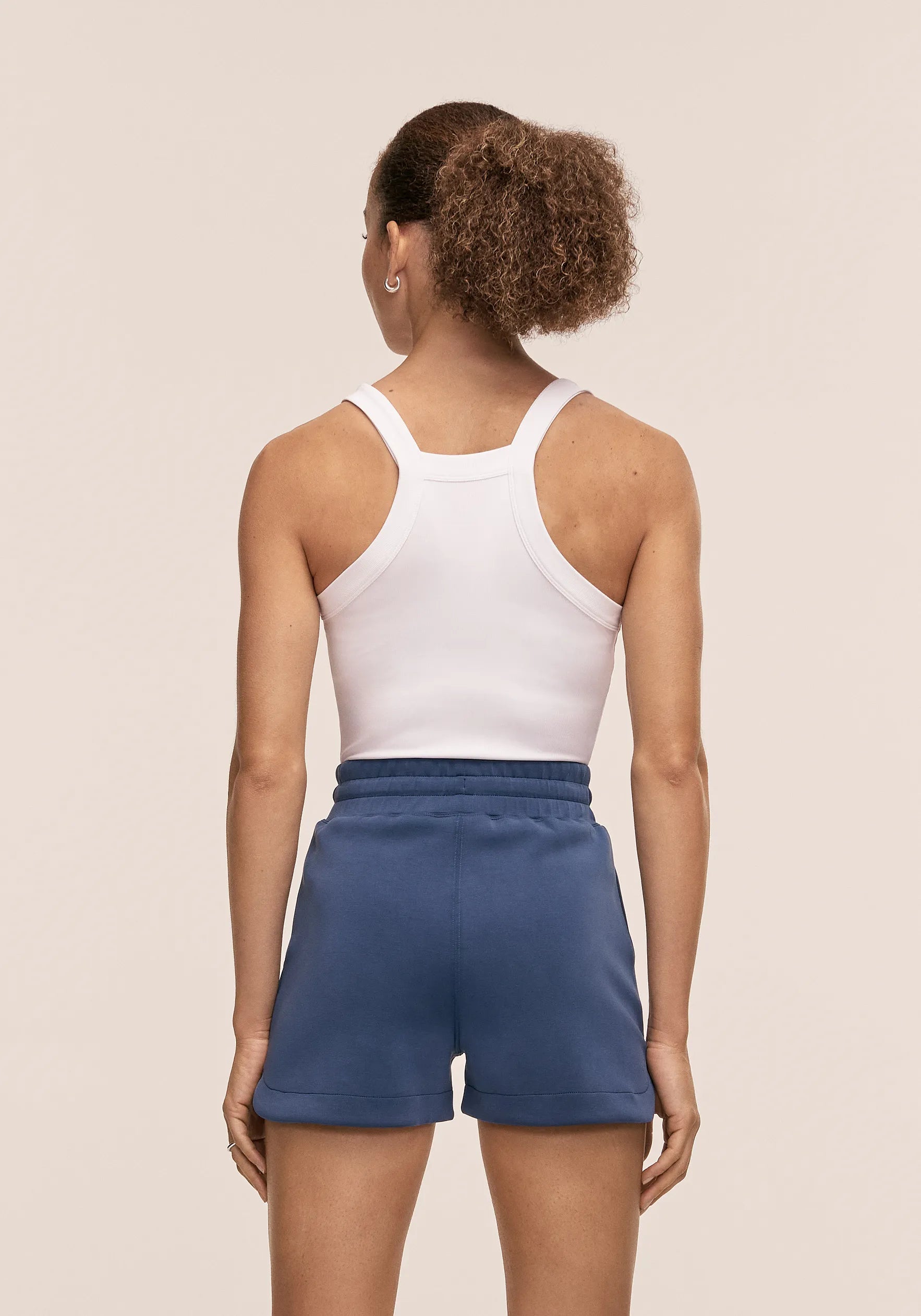 Casall Peachy Shorts Sportivi Blu morbidi