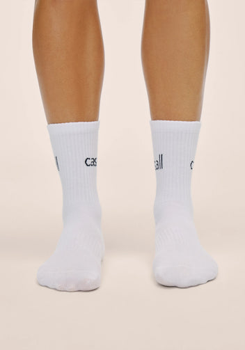 Casall Urban Tube Sock calzini bianco 2 pack cotone