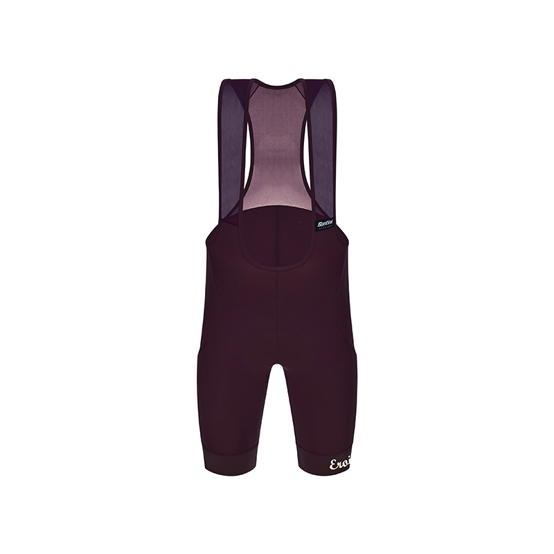 L'Eroica Vigna Pantaloncino Bici con Bretelle Vigneto