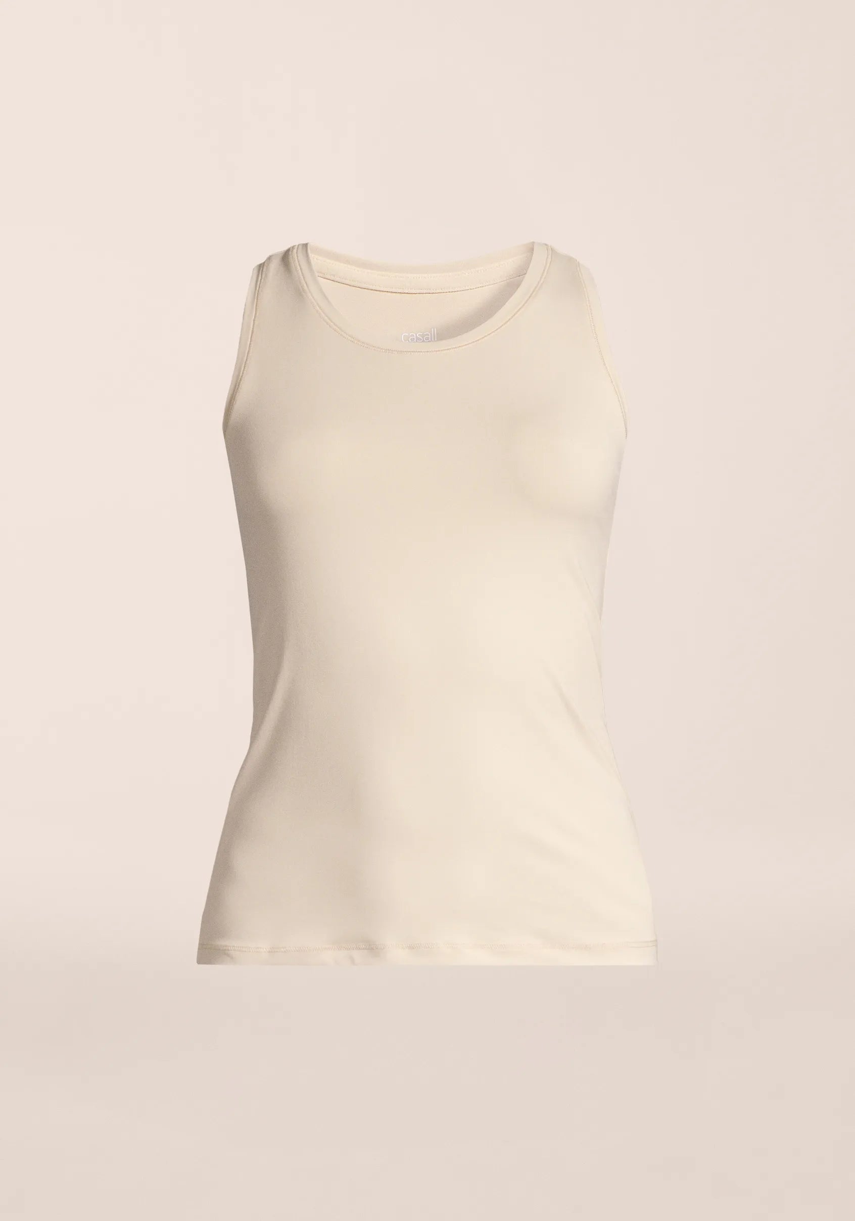 Casall Essential Racerback canotta ecru traspirante