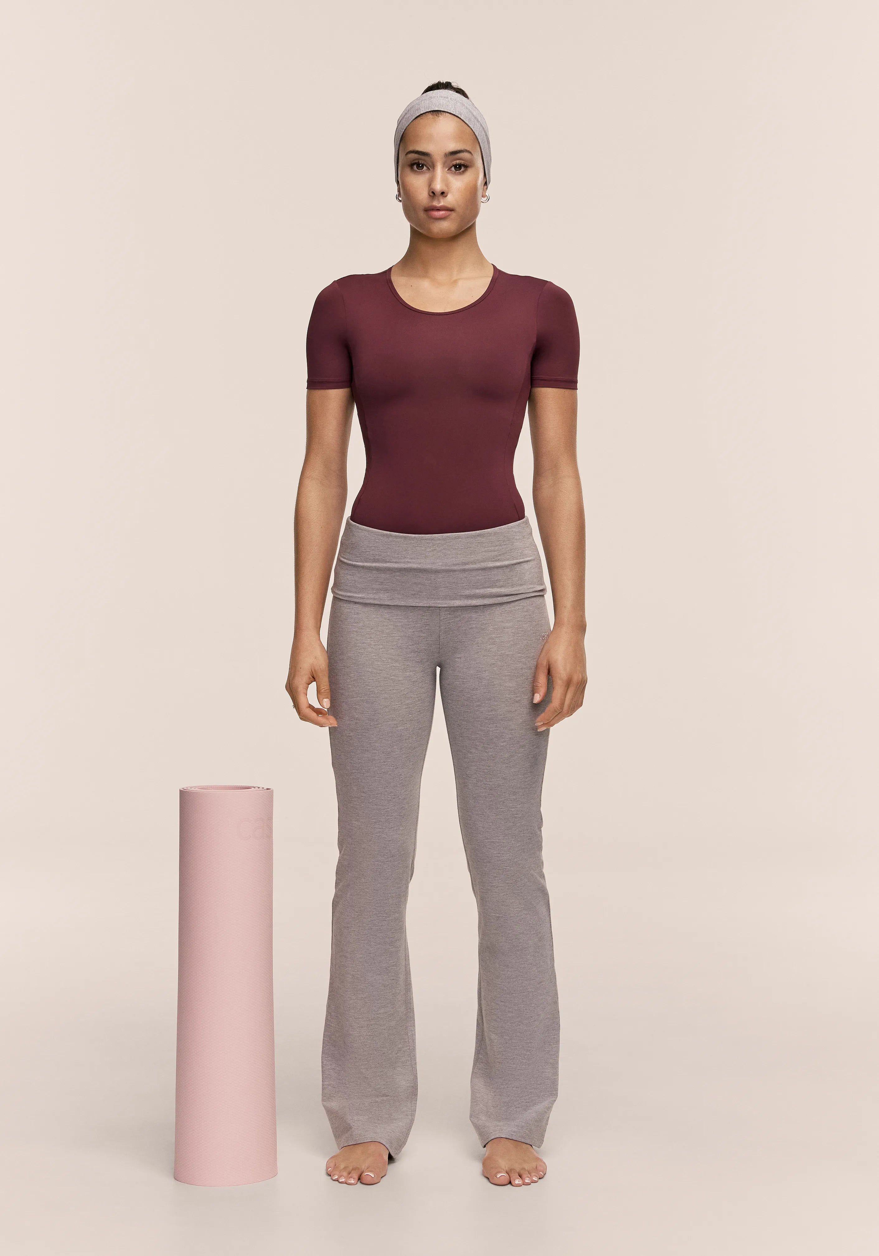 Casall Studio Body maglia training Cherry Moon slim