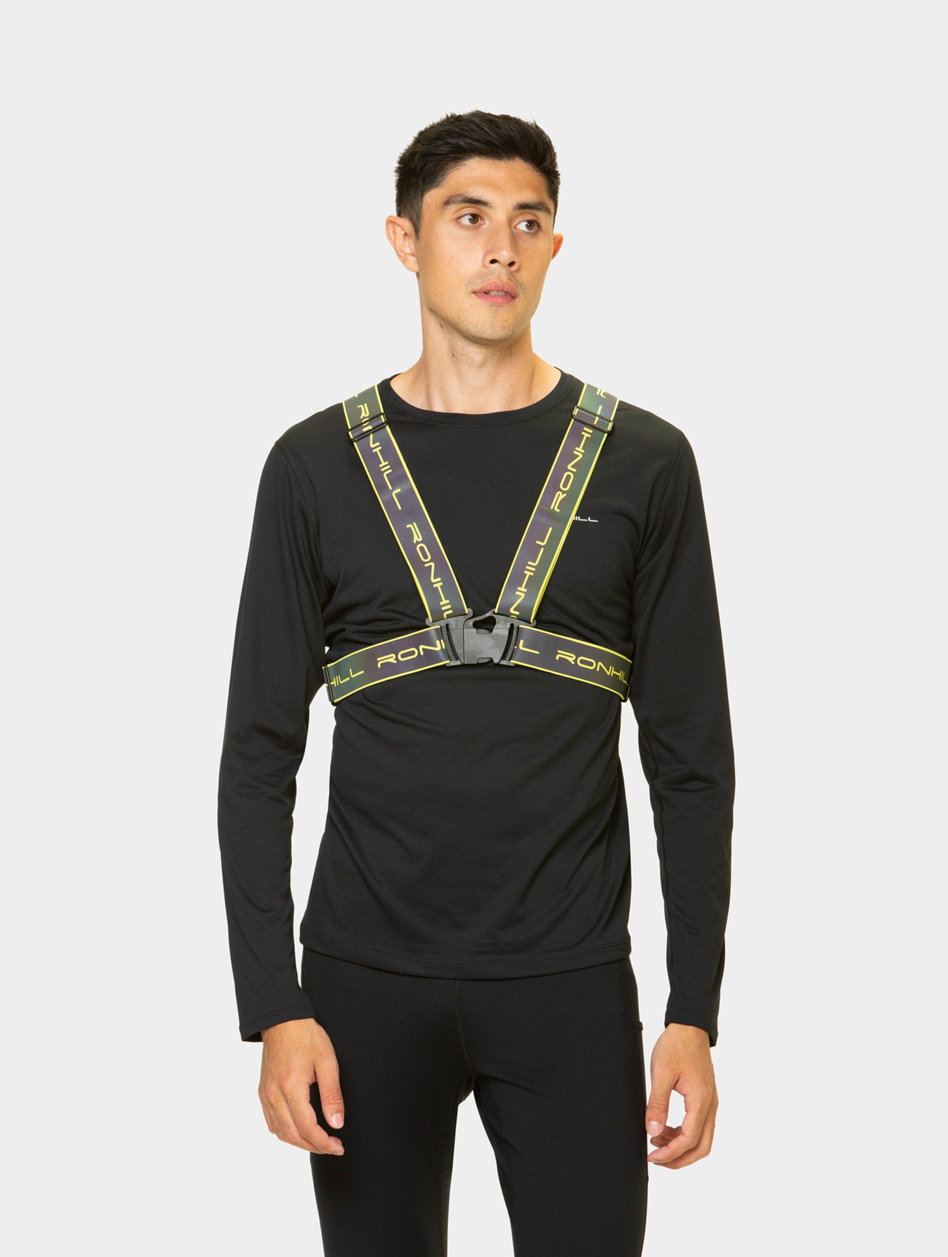 Ronhill Reflect cintura running riflettente gialla