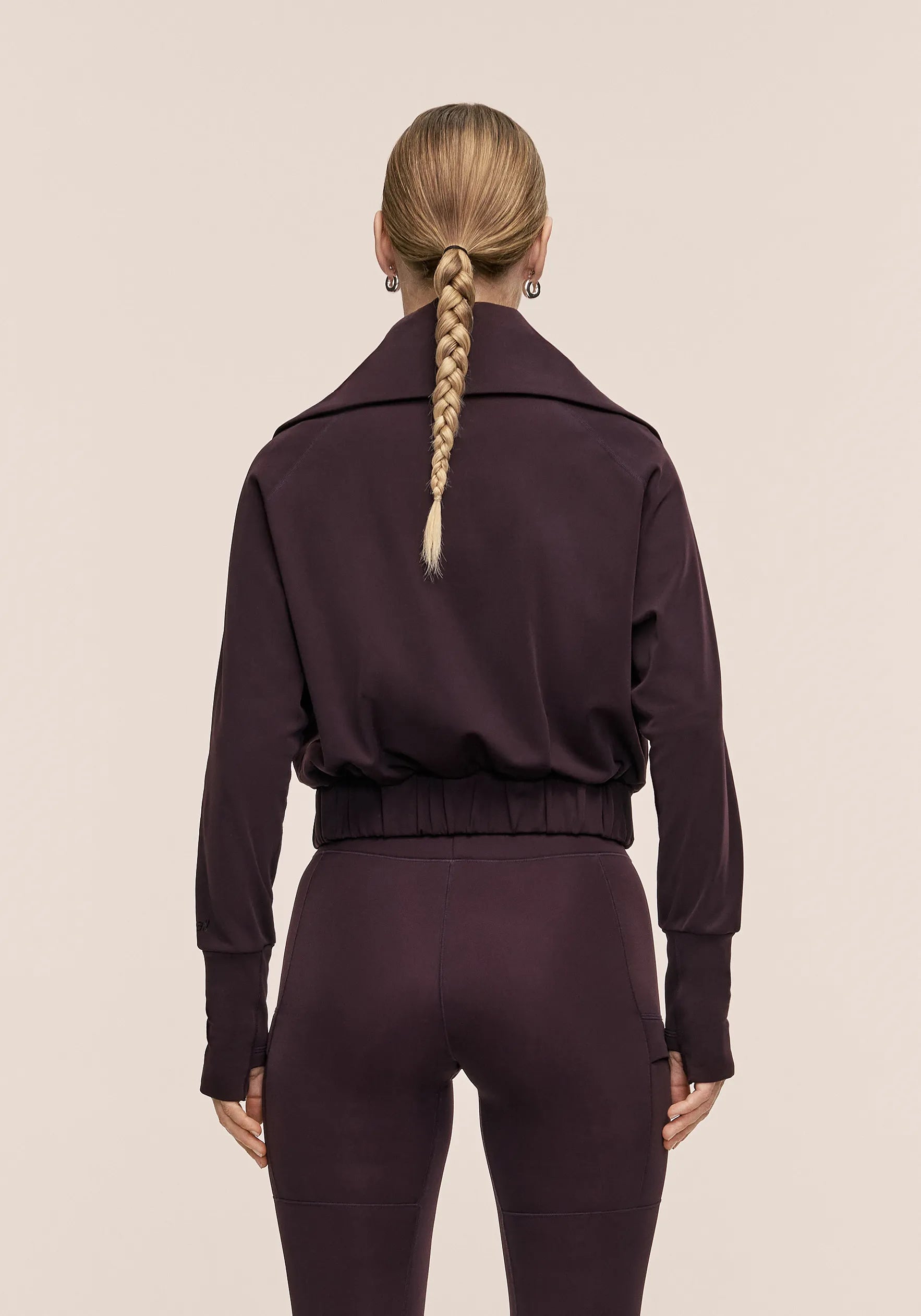 Casall Warm Training giacca allenamento dark cherry Moon termica