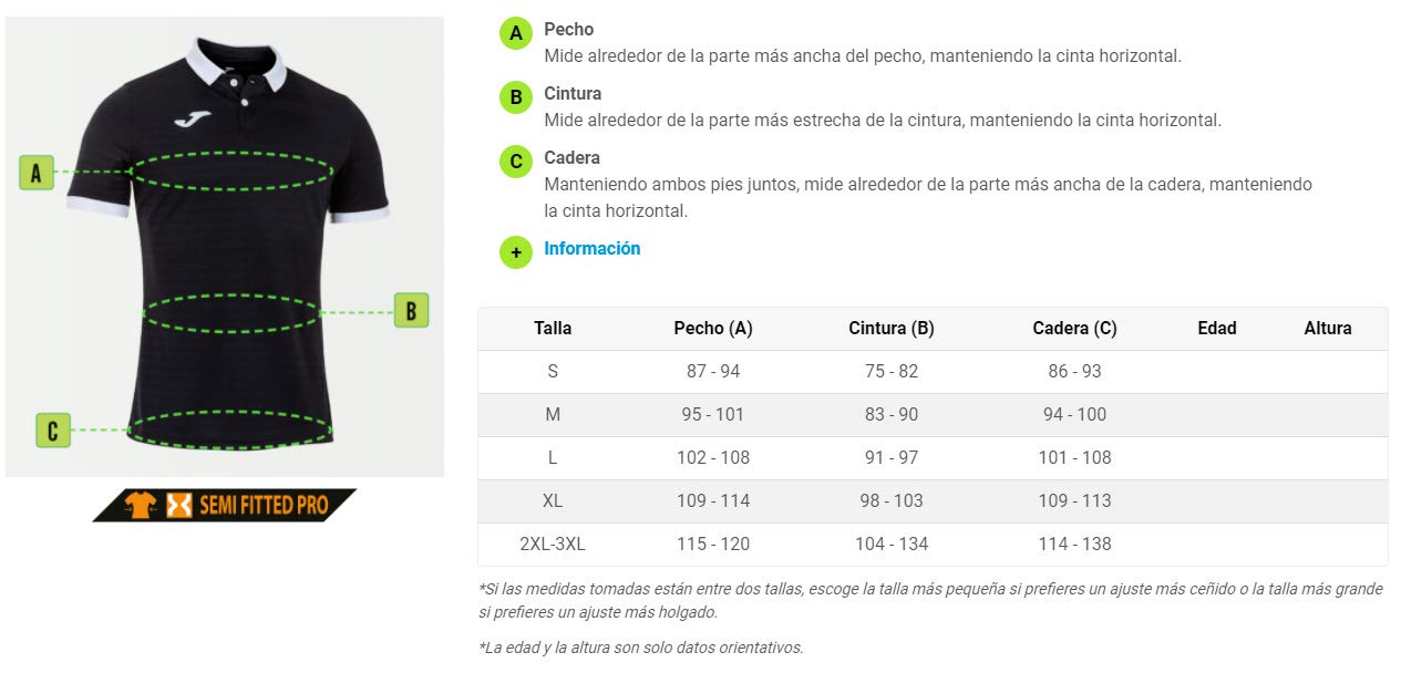Joma Gold III t-shirt uomo M gialla traspirante