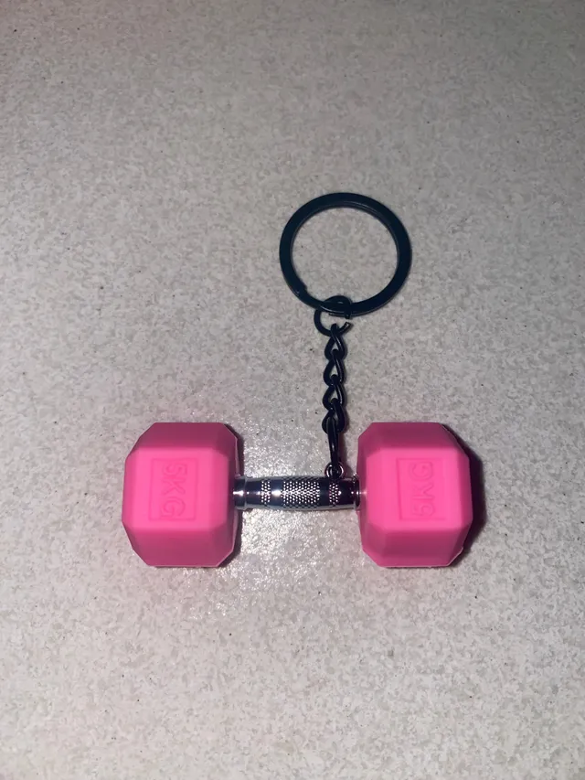 VB Manubrio portachiavi silicone rosa scuro