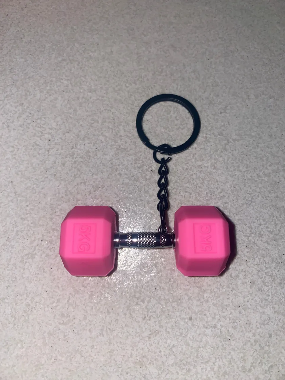 VB Manubrio portachiavi silicone rosa scuro