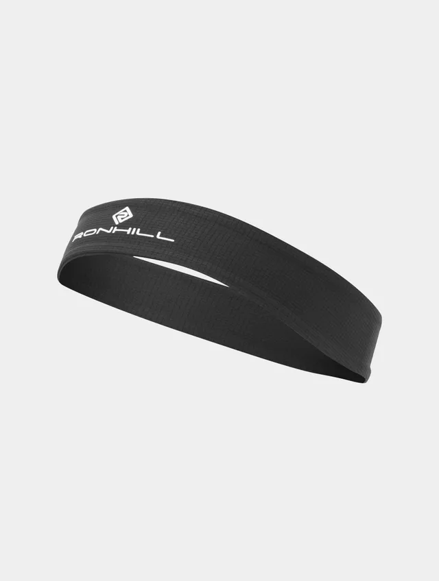 Ronhill Lightweight Headband fascia All Black