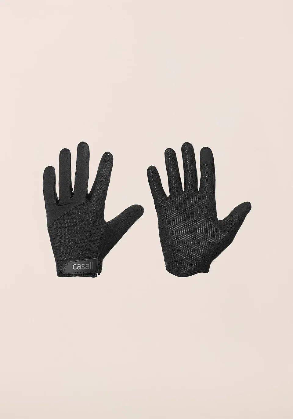 Casall Exercise Glove Long Finger guanti fitness donna nero