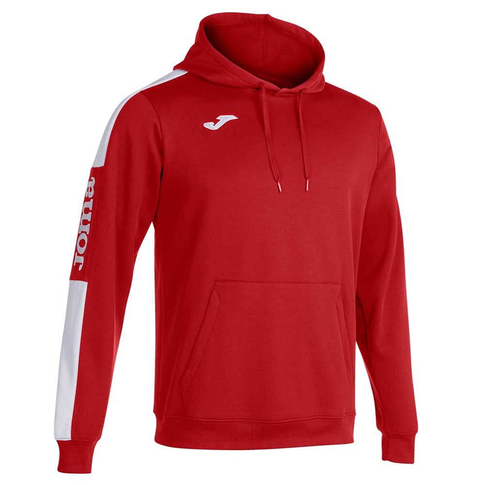 Joma Academy IV felpa cappuccio uomo bianco nero