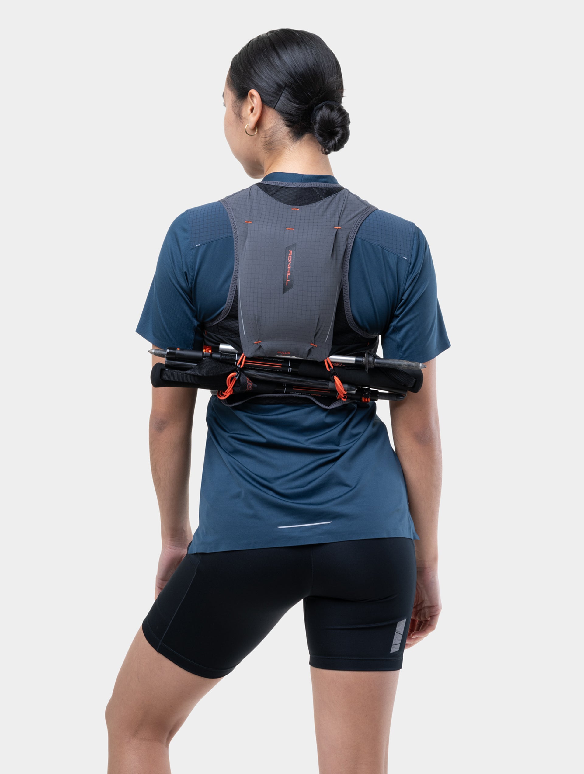 Ronhill Solus 5L gilet running nero 5 l traspirante