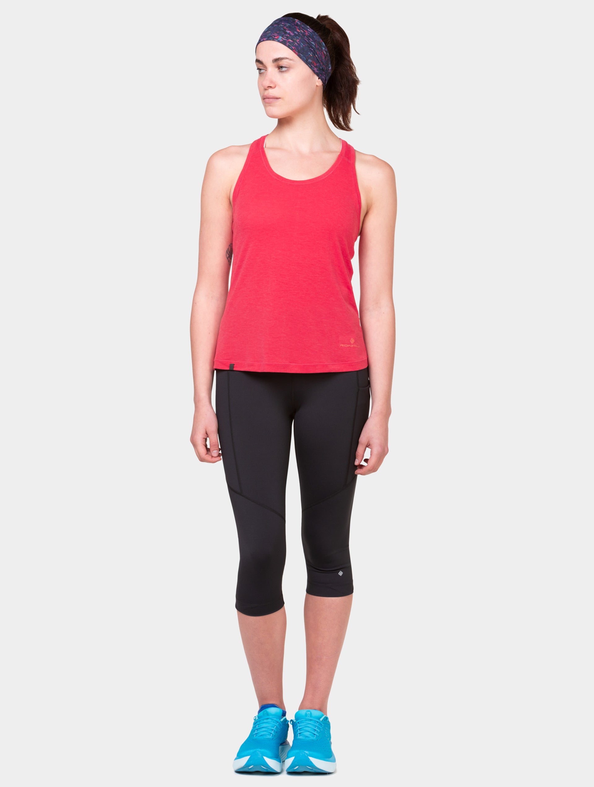 Ronhill Reversible fascia running nera termica