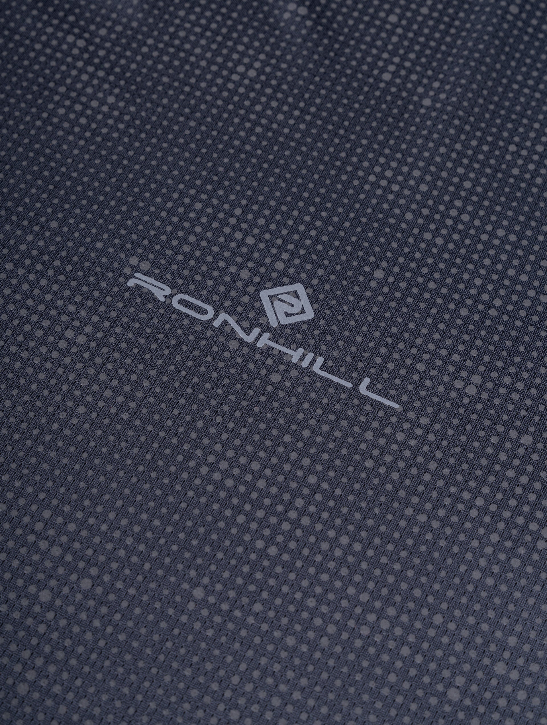 Ronhill Tech Reflect Lux L/S Tee maglia manica lunga nera riflettente