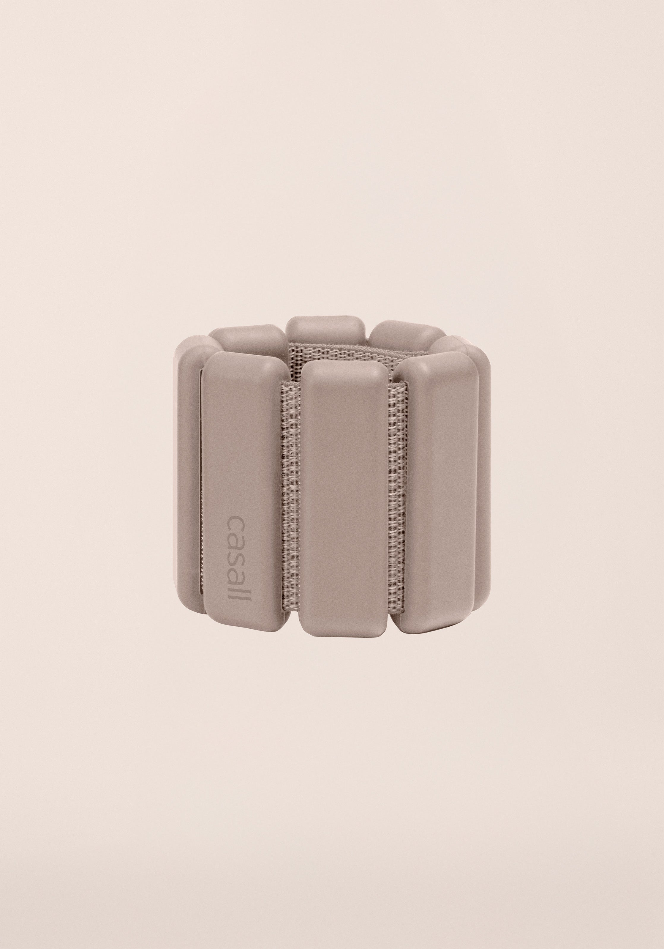 Casall Define Wrist Weight 0,5 kg pesi polso cashmere chiaro regolabili