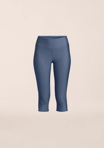 Casall Capri Slit leggings pinocchietto blu traspirante