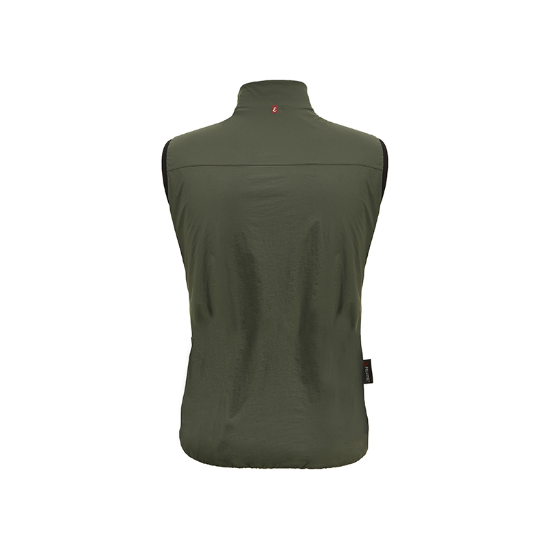 L'Eroica Alpha Pack Gilet Ciclismo Verde Antivento