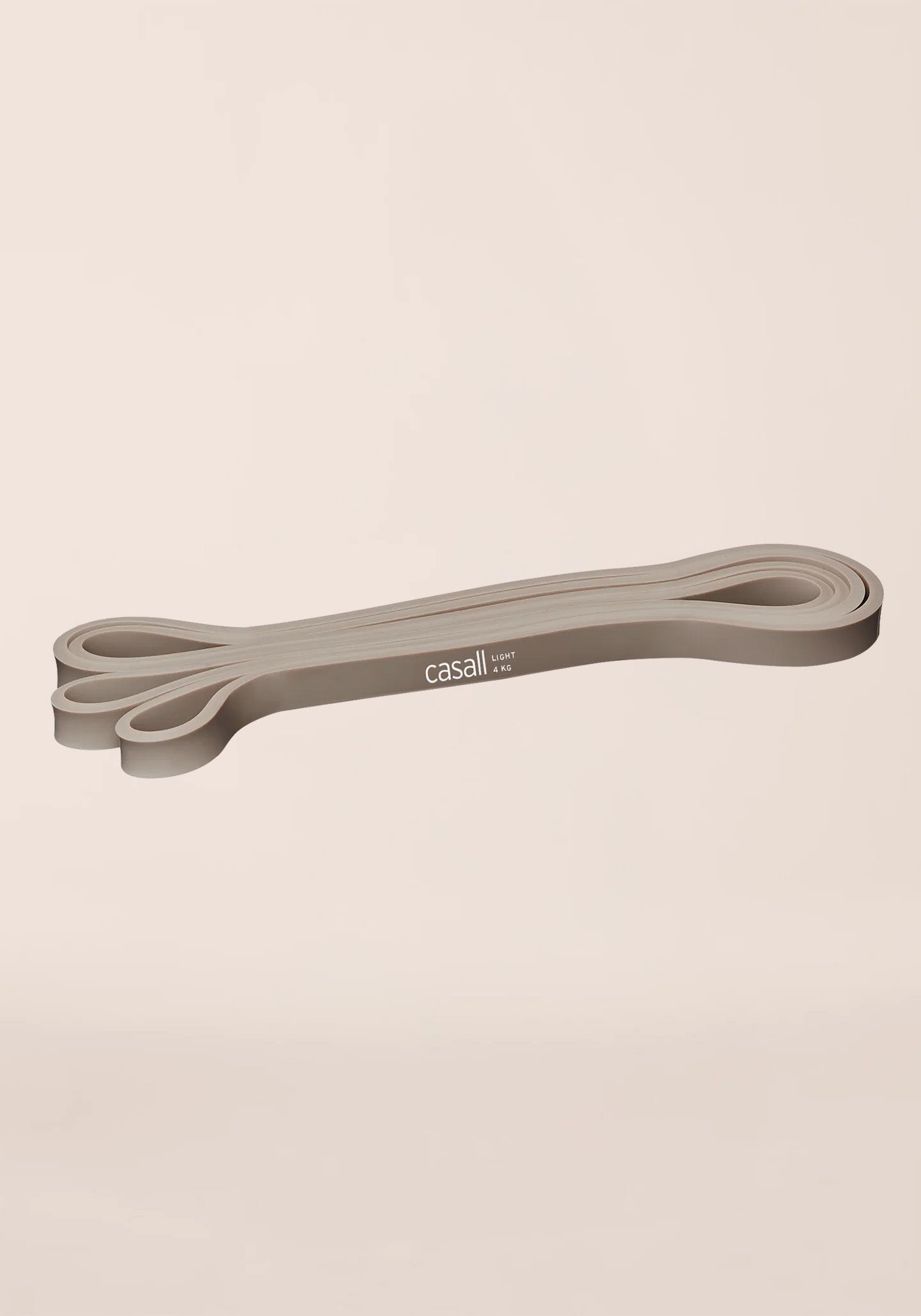 Casall Long Rubber Band fascia elastica Warm Grey resistenza light