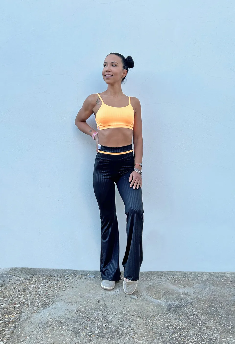 VB Zigzag leggings scampanati push up