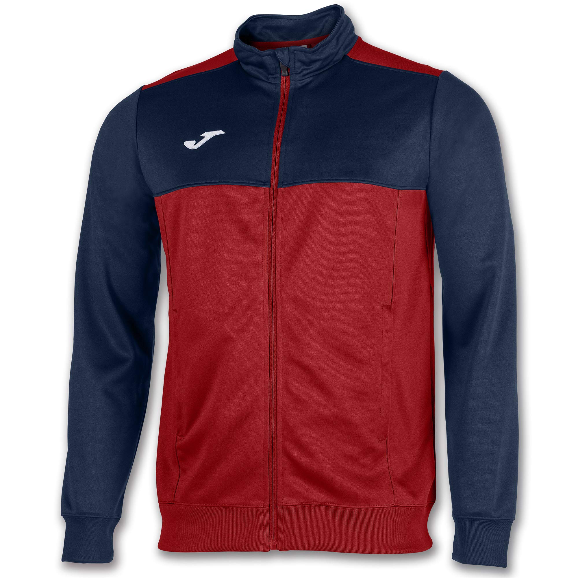 Joma Winner Felpa con Zip Bordeaux 3XL in Pile