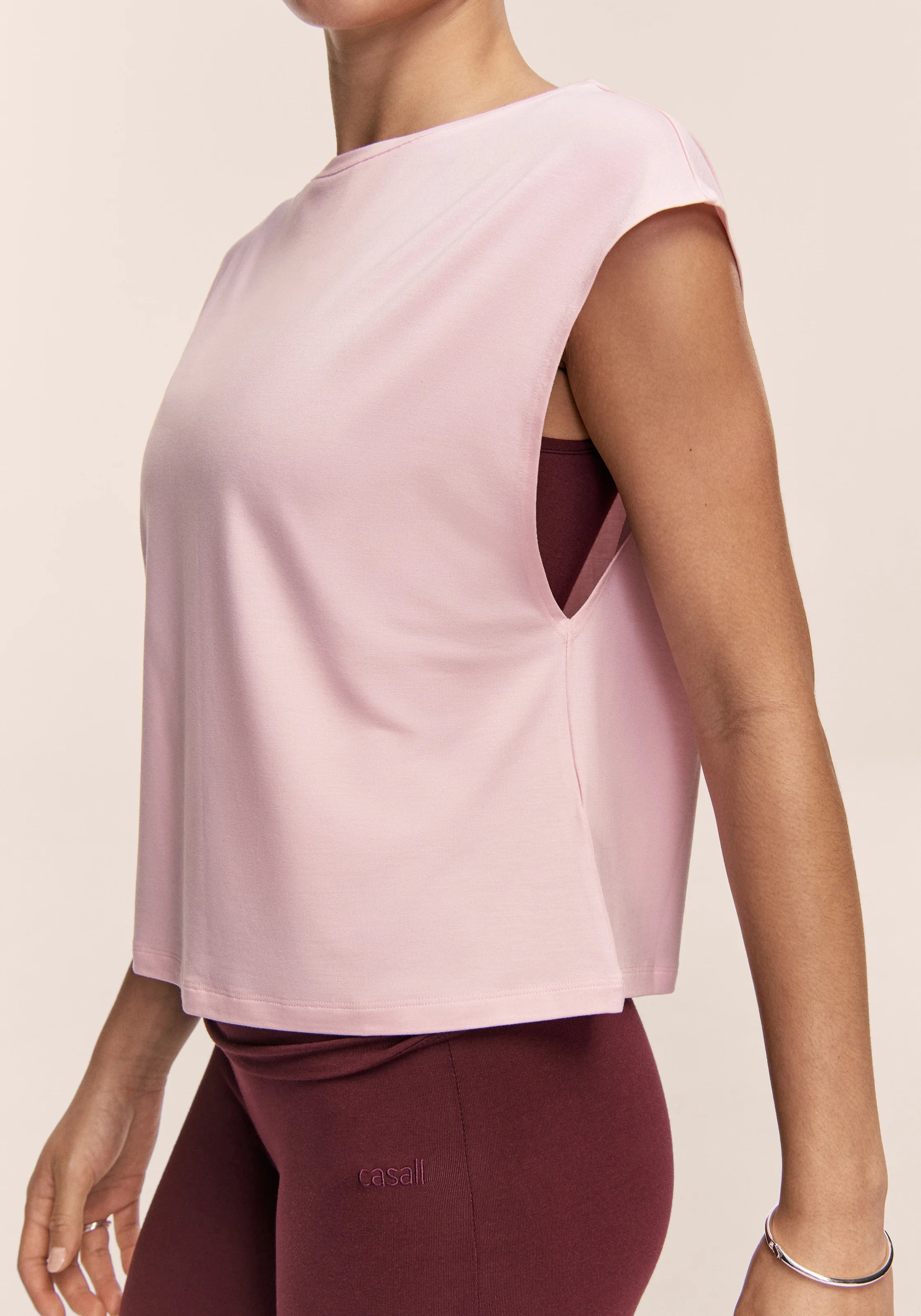 Casall Delight Boatneck canotta Lush Pink Tencel
