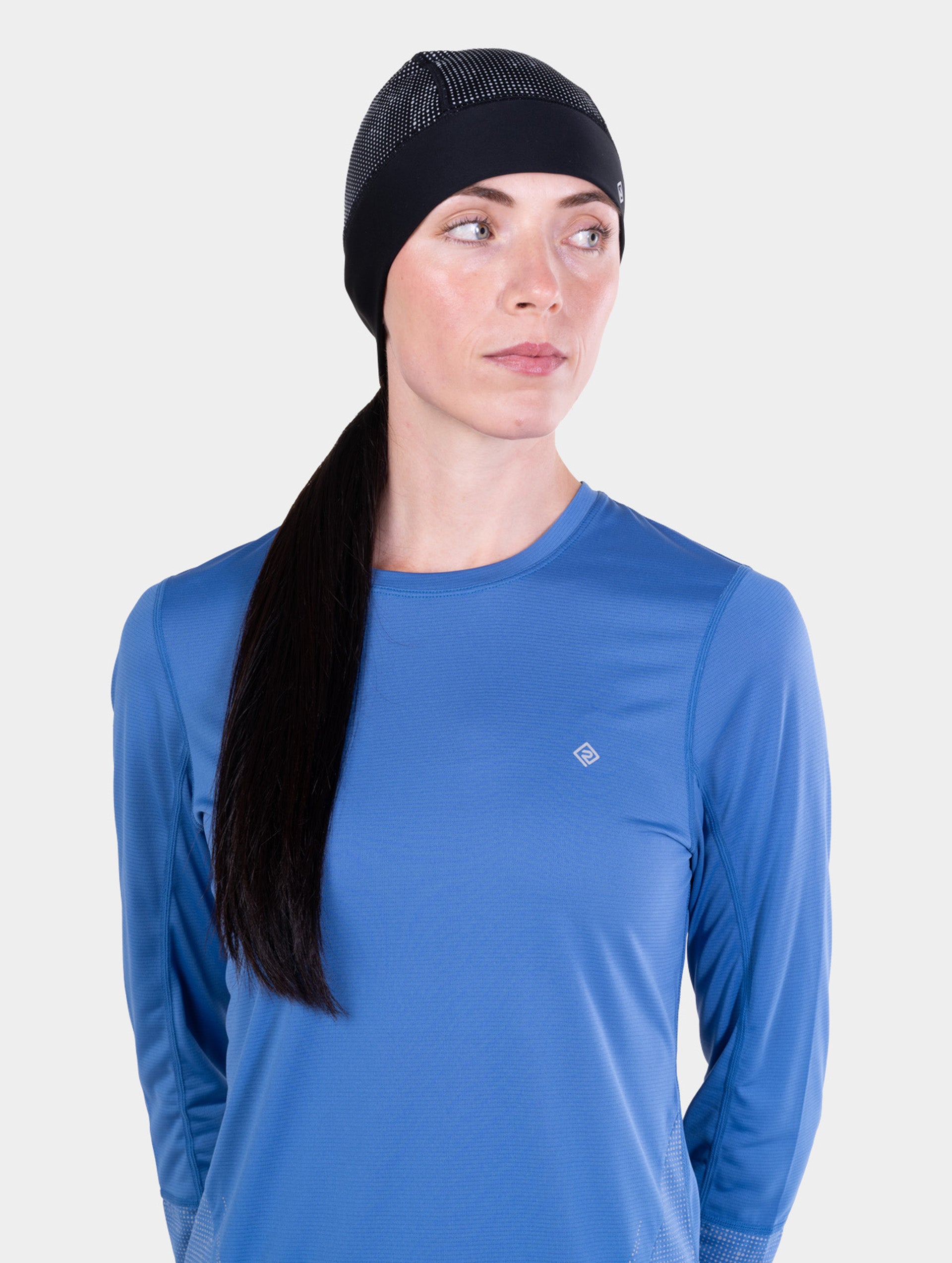 Ronhill Reflect fascia running nera riflettente