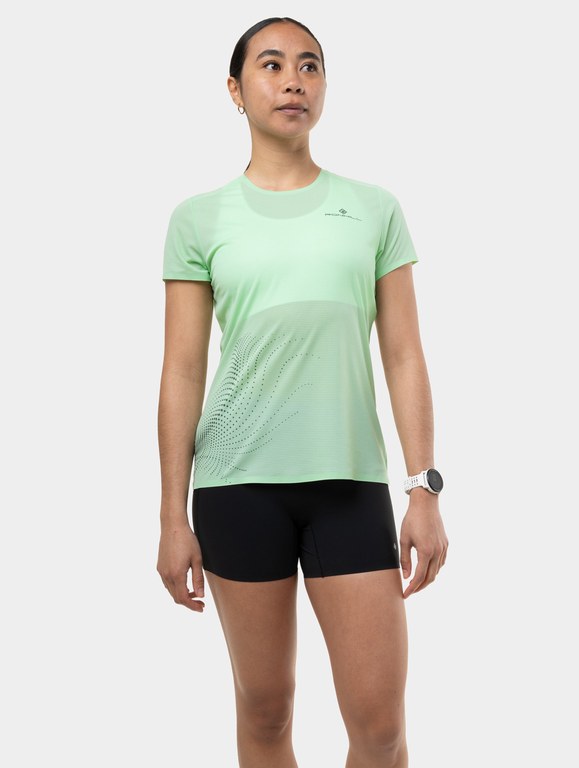 Ronhill Tech Race S/S Tee maglietta gara verde