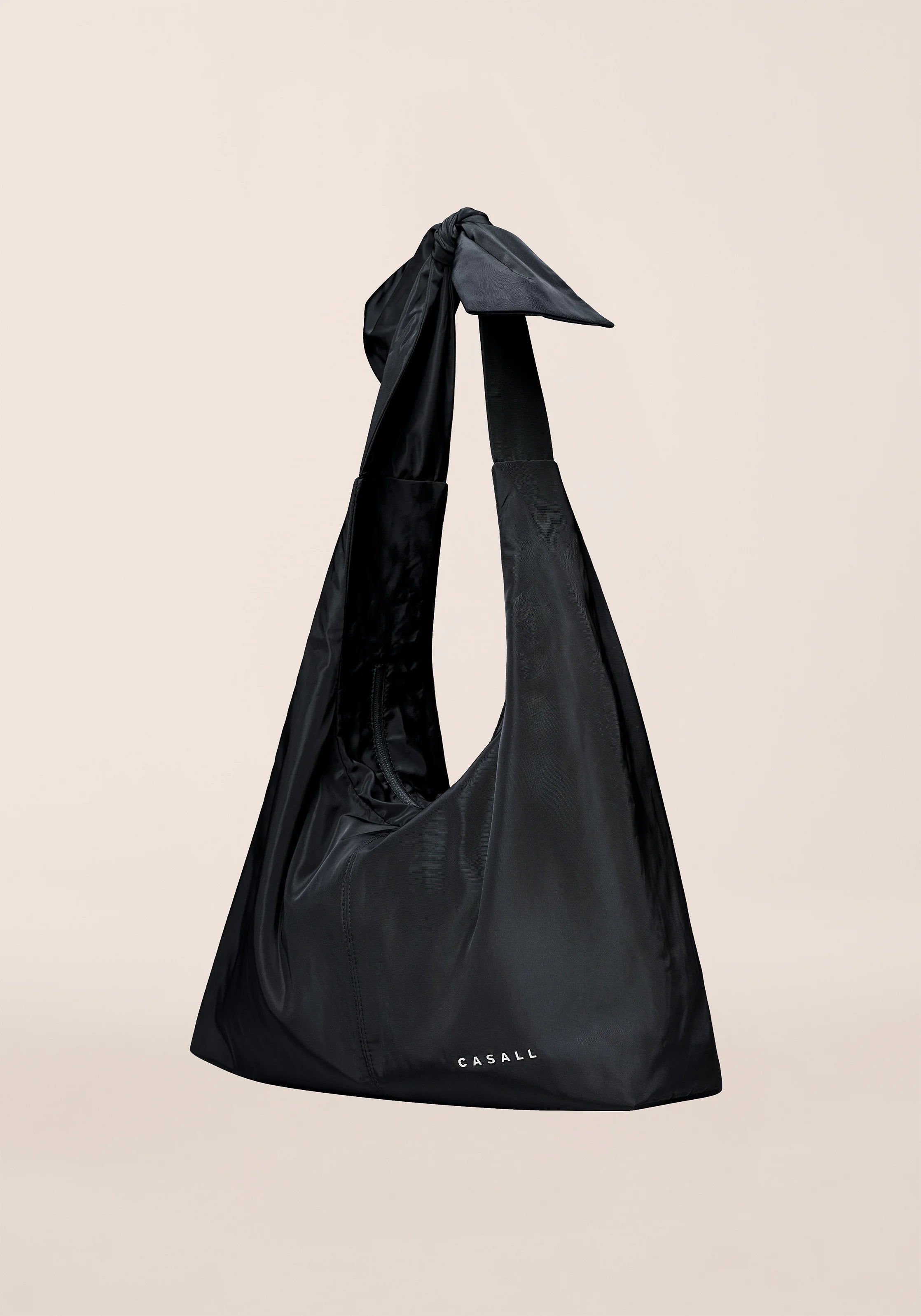 Casall Tied Up Daily Tote Bag borsa nera palestra
