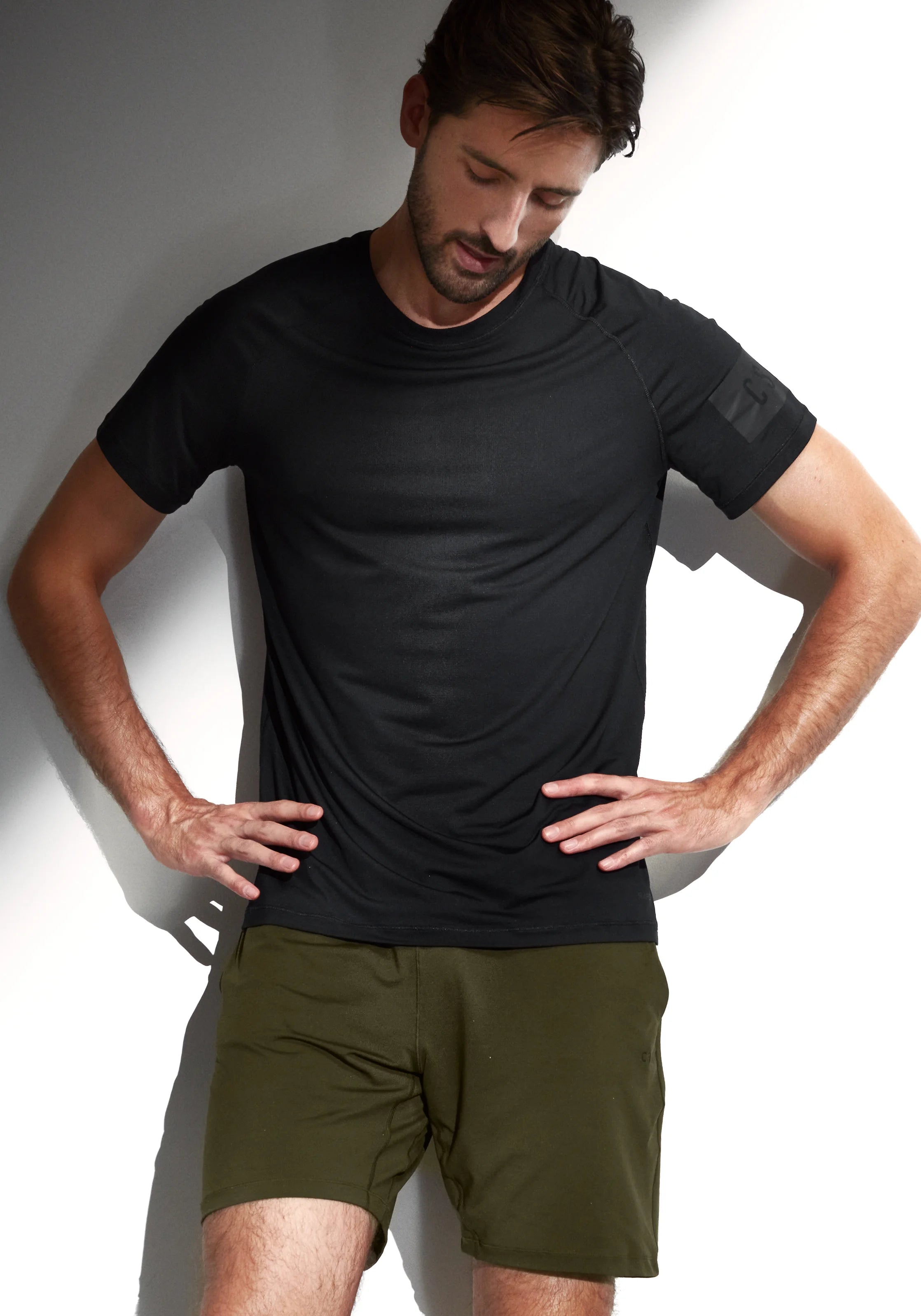 Casall M Rapidry Tee maglietta running Black riciclata uomo