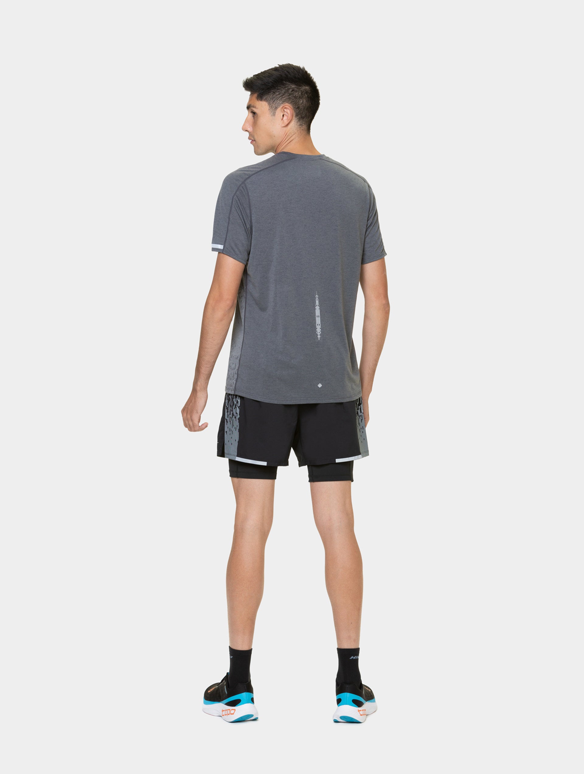 Ronhill Tech Reflect T-Shirt Running Uomo Blu Riflettente