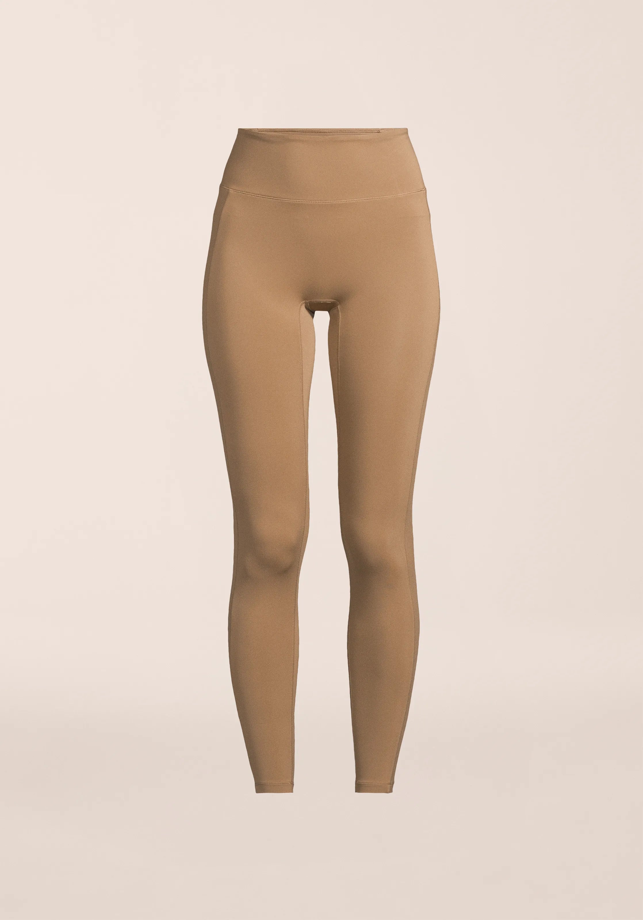 Casall Soft Touch High Waist Tights leggings caqui vita alta