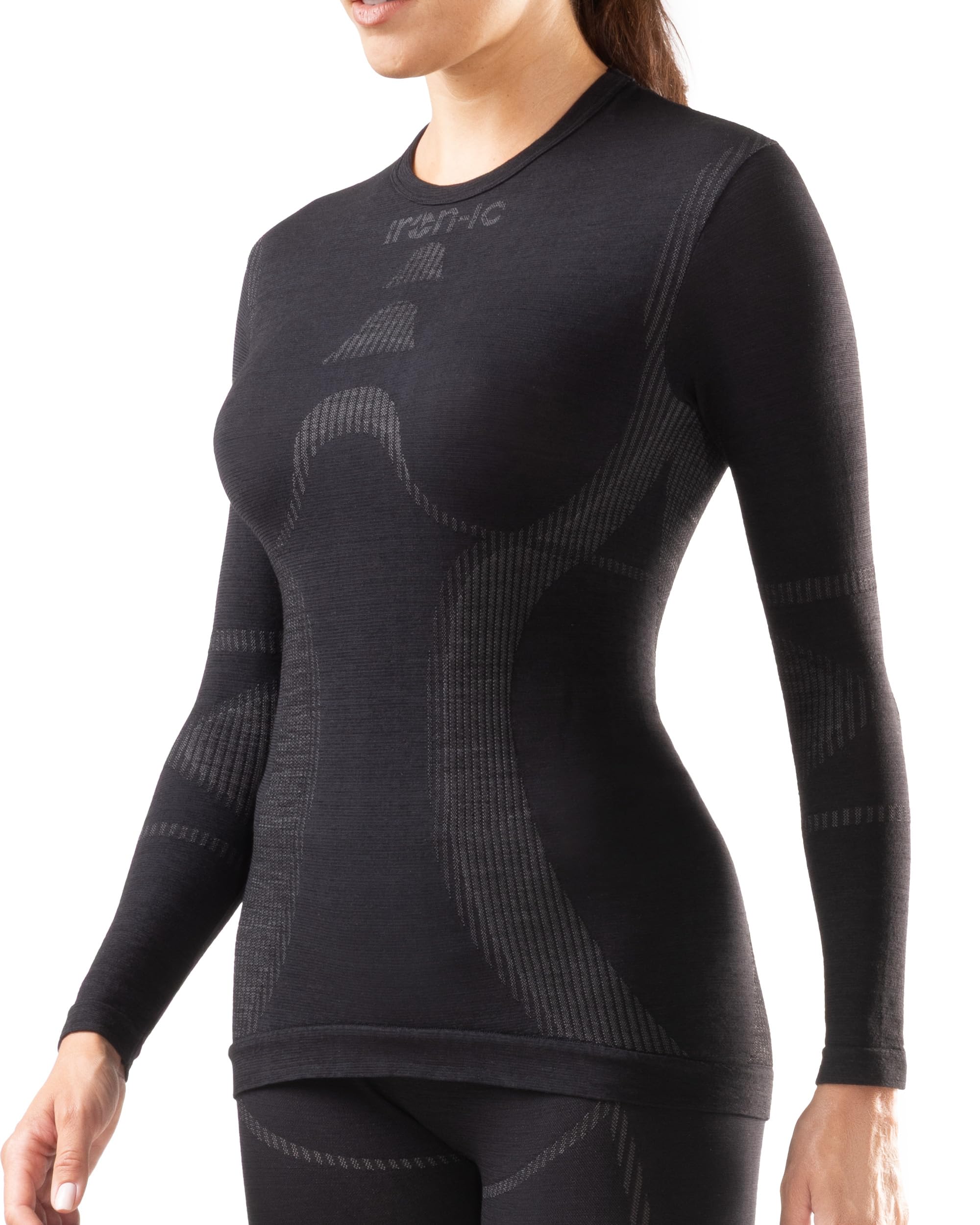 IRON-IC Merino 40 213005 maglia termica donna S-M leggera