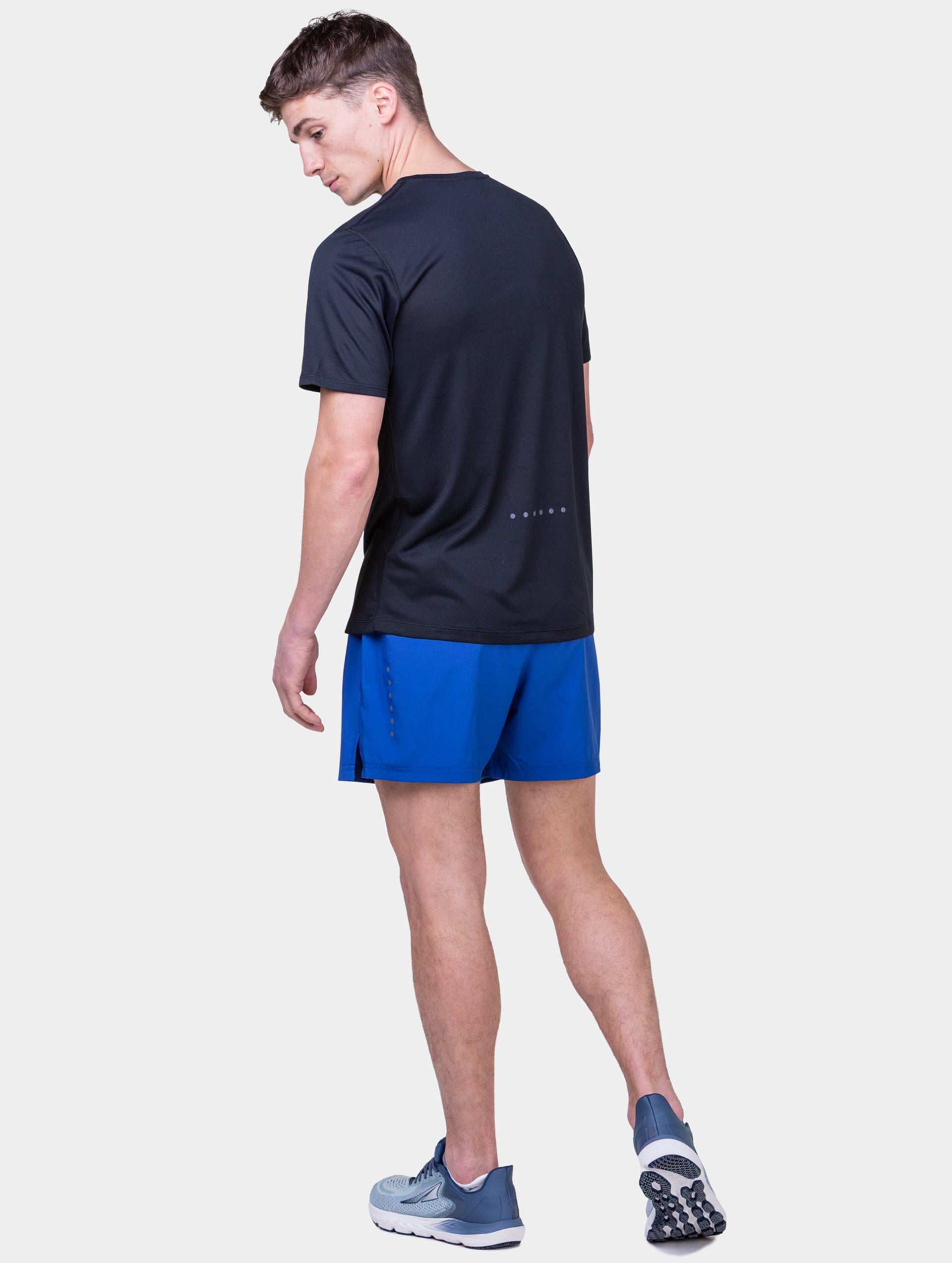 Ronhill Core 5 Short pantaloncini running uomo neri