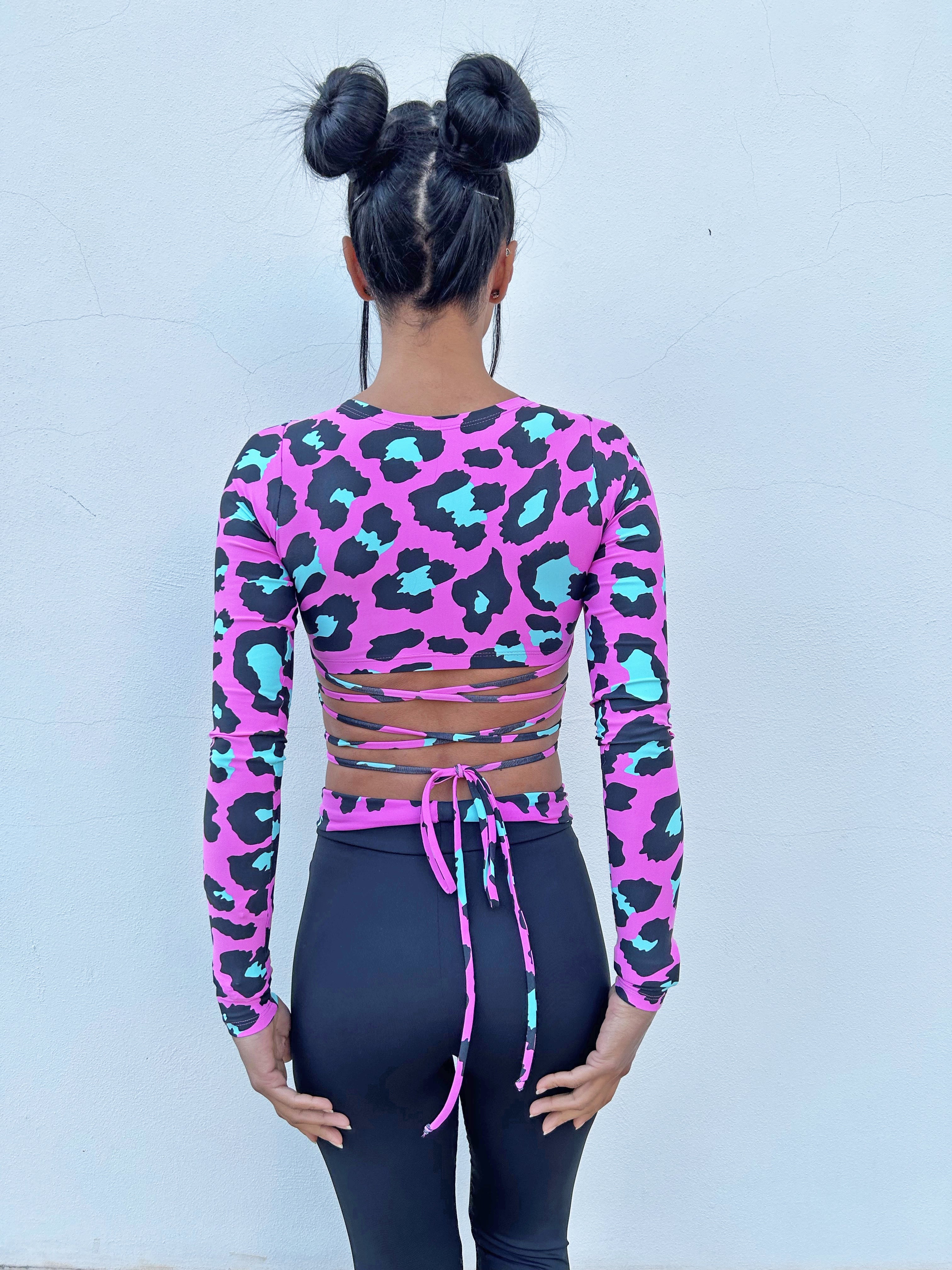 VB Print top lungo manica lunga tecnico