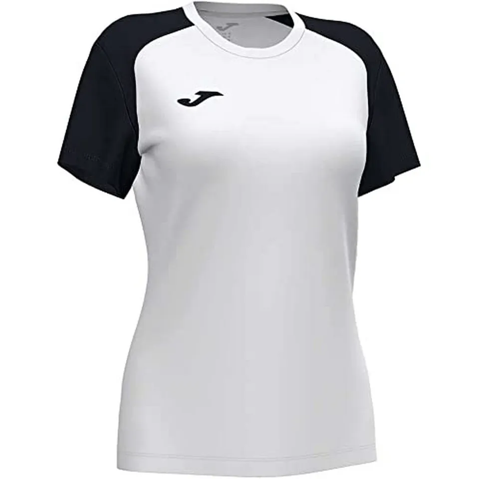 Joma Academy IV t-shirt donna M bianco nero traspirante