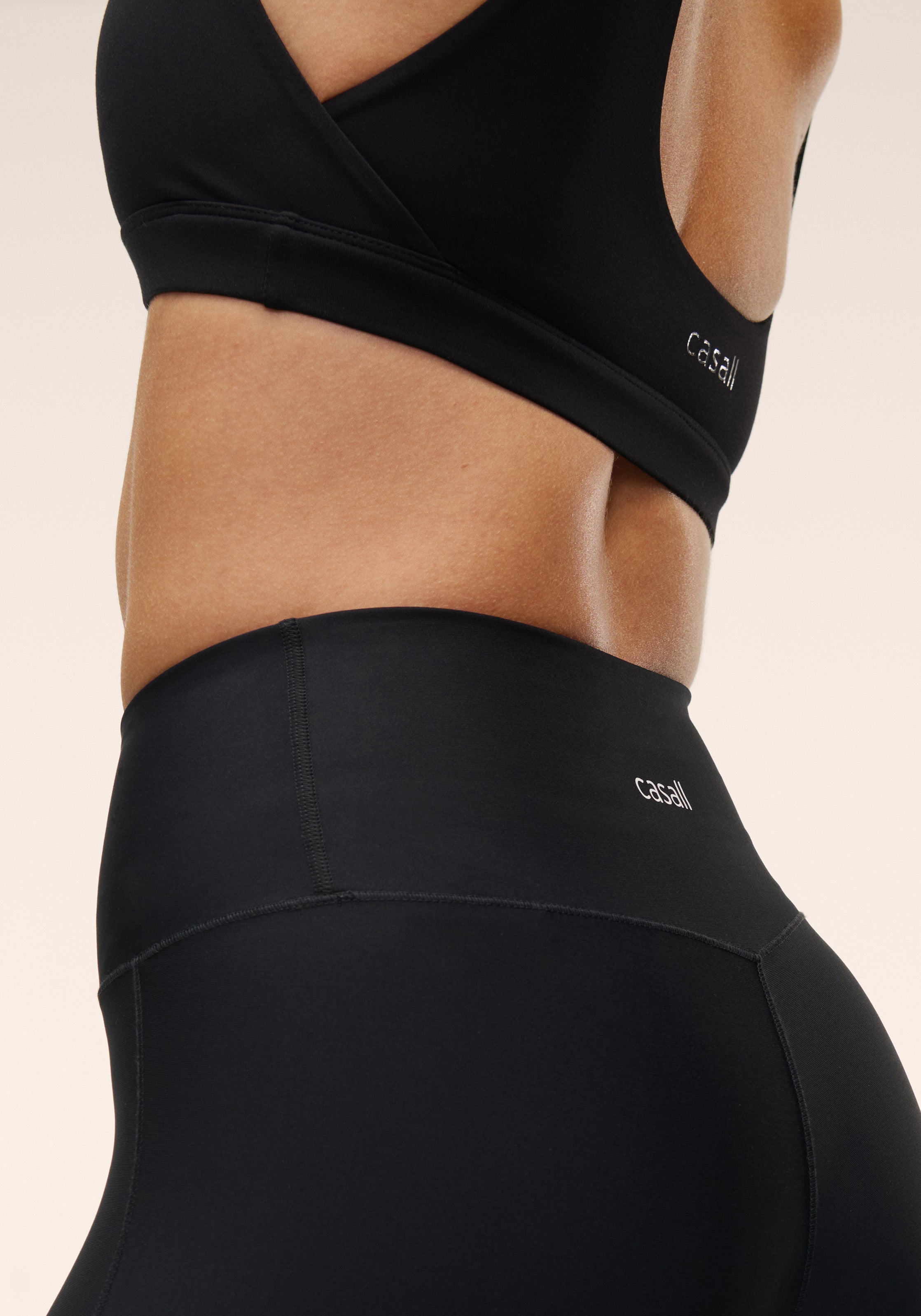 Casall Soft Touch Padded reggiseno sportivo nero leggero
