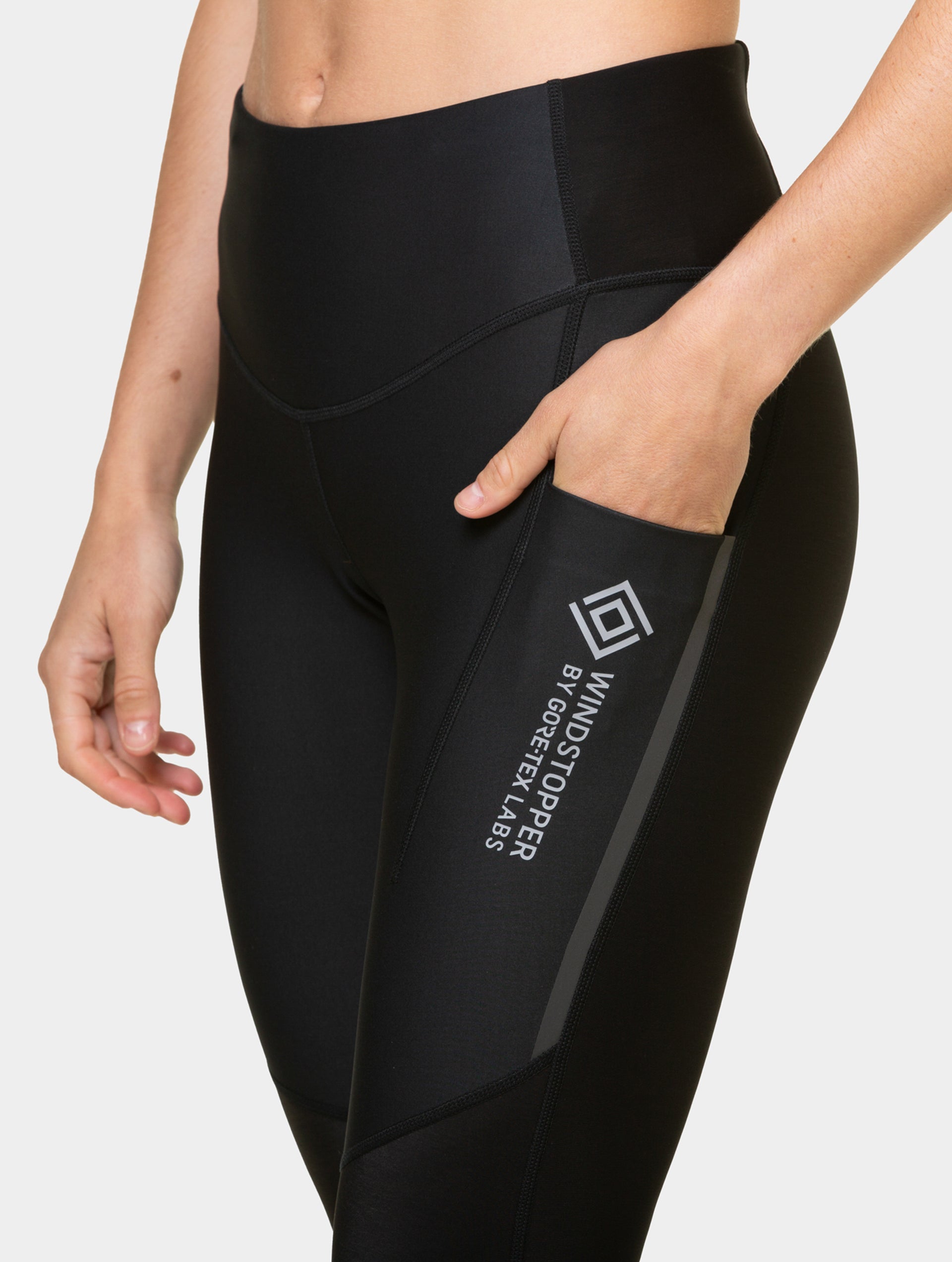 Ronhill Tech Windstopper collant running donna antivento
